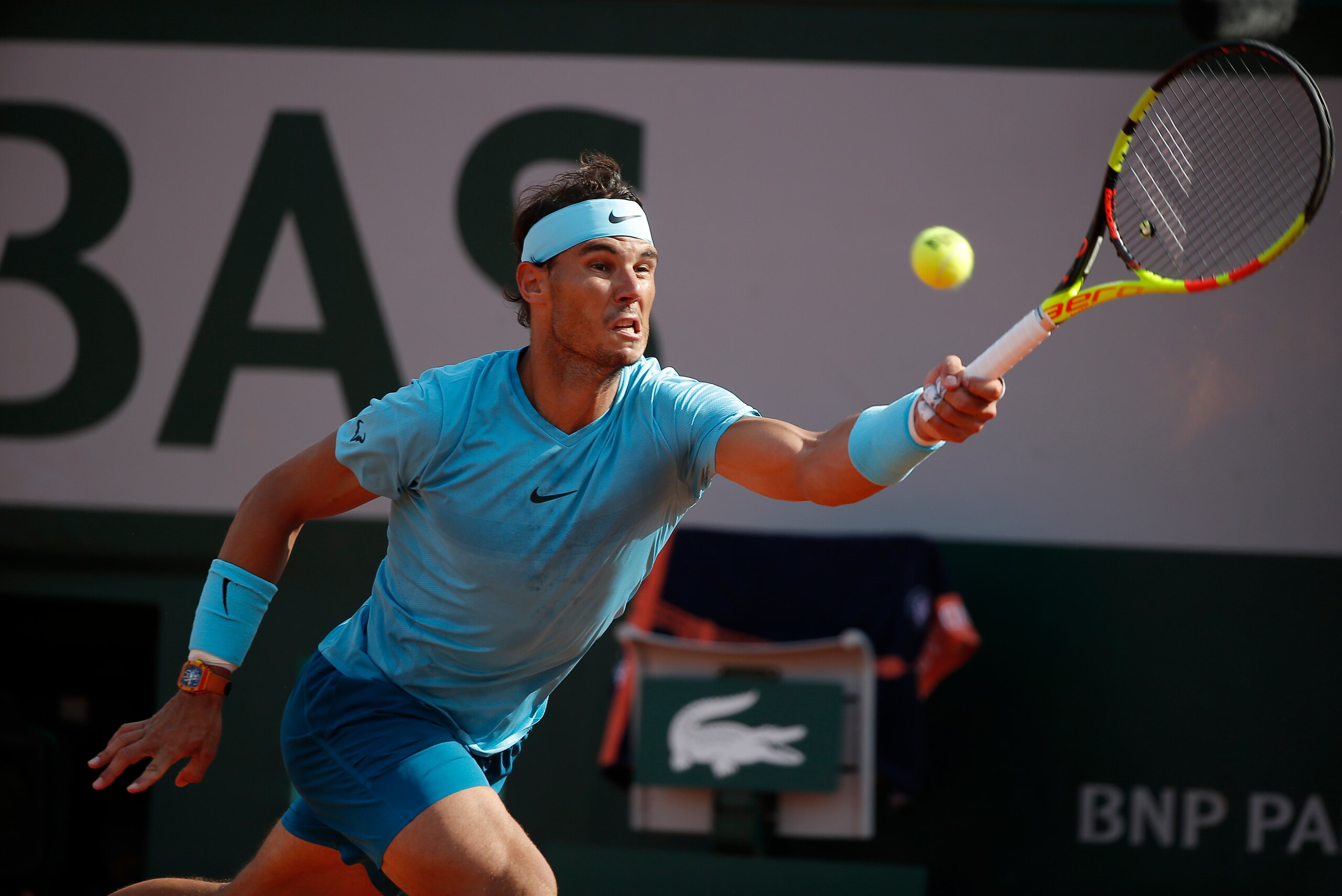 Rafael Nadal has never lost a championship match at the French Open.