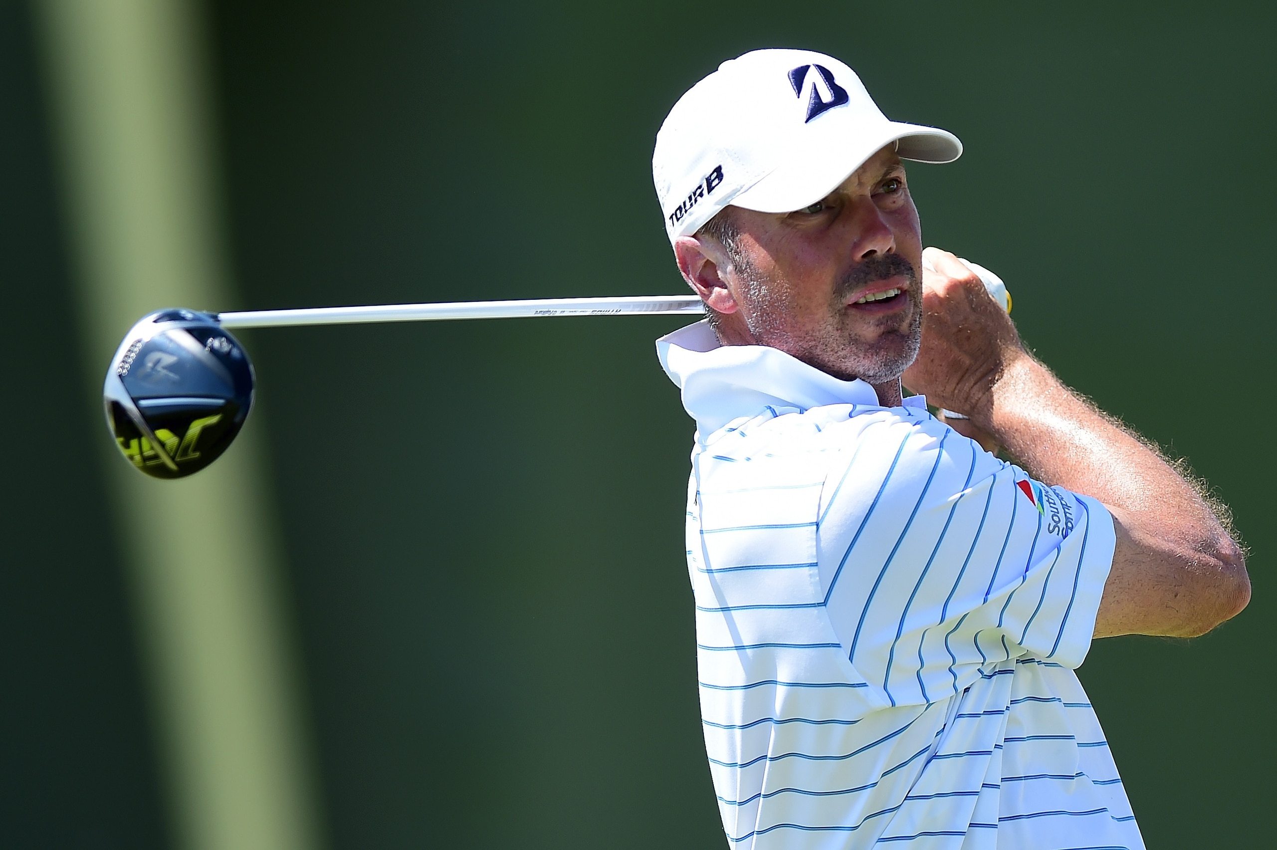 DALLAS, TX - MAY 18: Matt Kuchar plays his tee shot on the 10th hole during the second round of the AT&T Byron Nelson at Trinity Forest Golf Club on May 18, 2018 in Dallas, Texas. (Photo by Jared C. Tilton/Getty Images) DALLAS, TX - MAY 18: Matt Kuchar plays his tee shot on the 10th hole during the second round of the AT&T Byron Nelson at Trinity Forest Golf Club on May 18, 2018 in Dallas, Texas. (Photo by Jared C. Tilton/Getty Images)