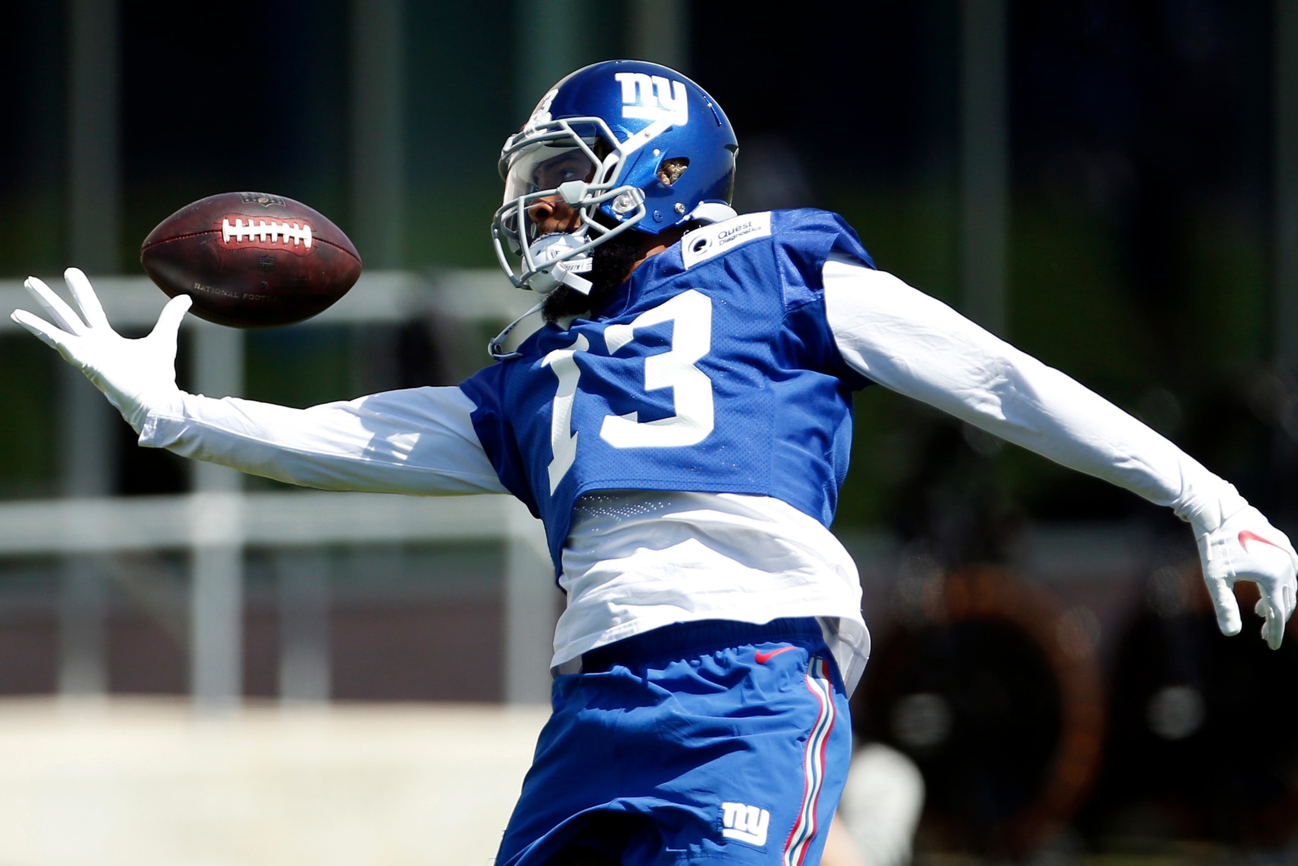 Odell Beckham made an appearance at Giants minicamp this week, but he has not been shy about his desire to become the highest-paid player in football.