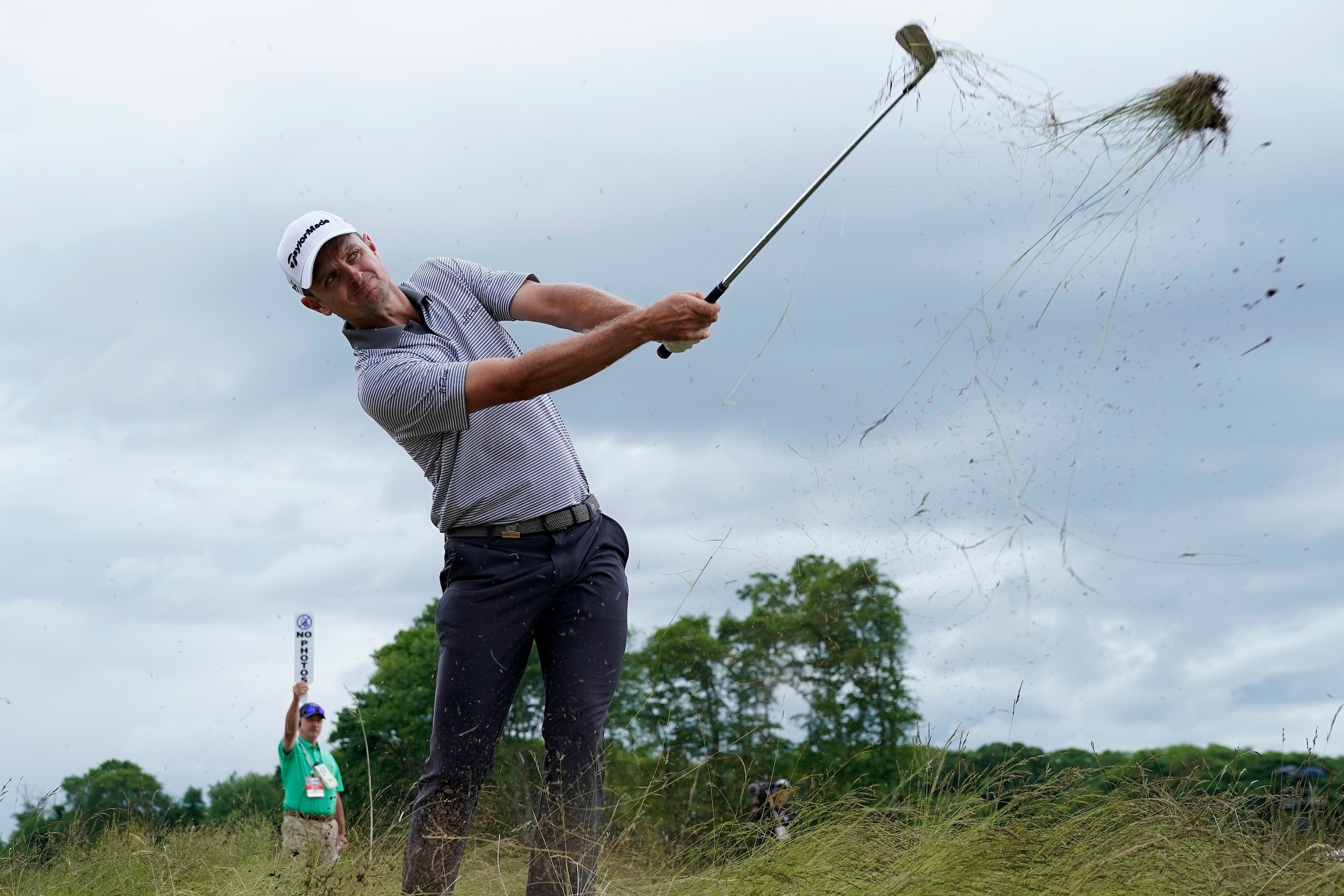 Justin Rose is not overly concerned after closing with consecutive bogeys in the second round.