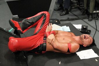 This picture is a good enough excuse for Nakamura to take a few weeks off.