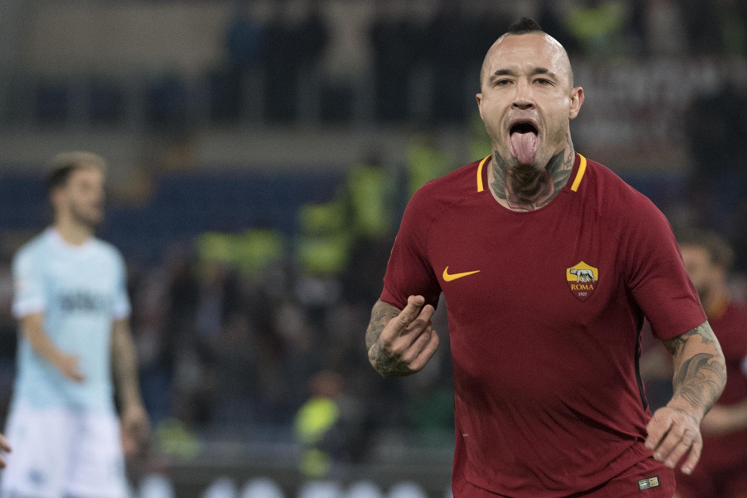 Nainggolan has been a key man for Roma.