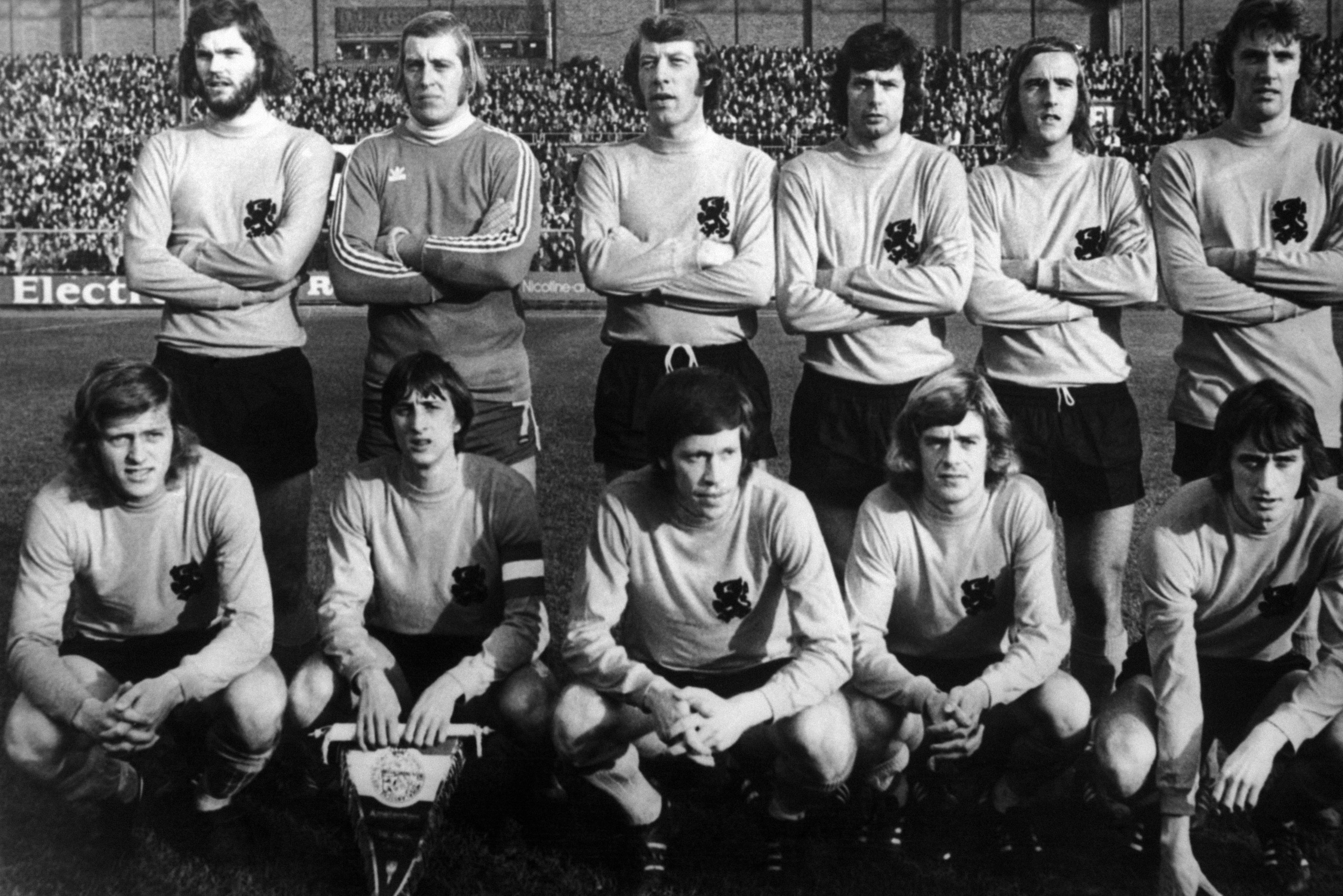 The 1974 Dutch World Cup team