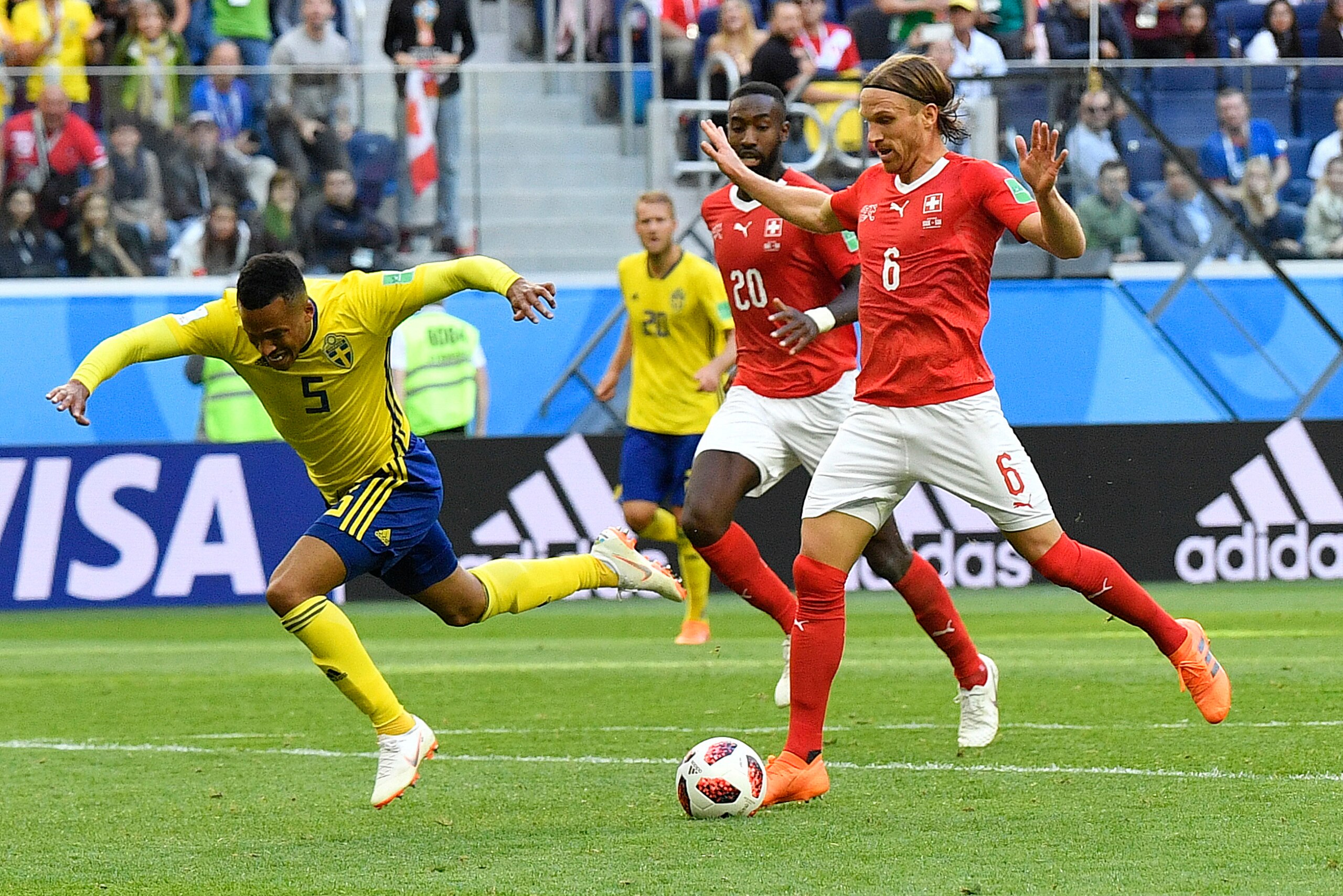 A late red card only added to Switzerland's misery.