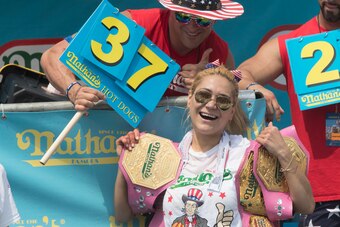 Miki Sudo proved to be a powerful champion.