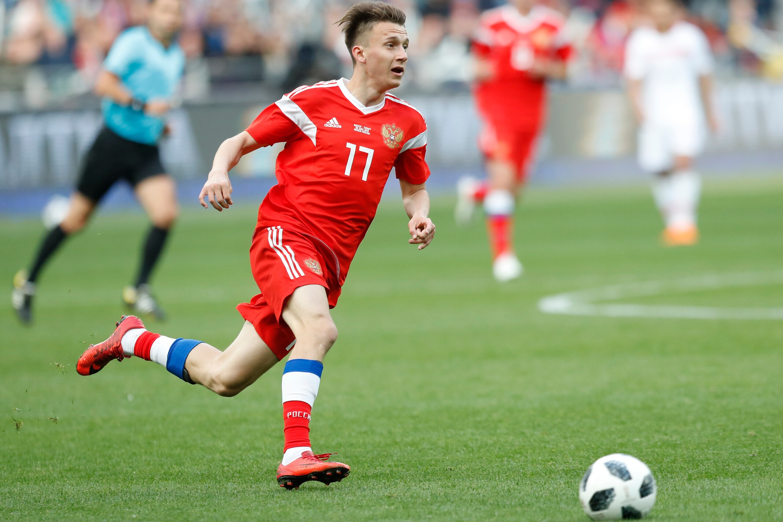 Golovin shined at the World Cup.
