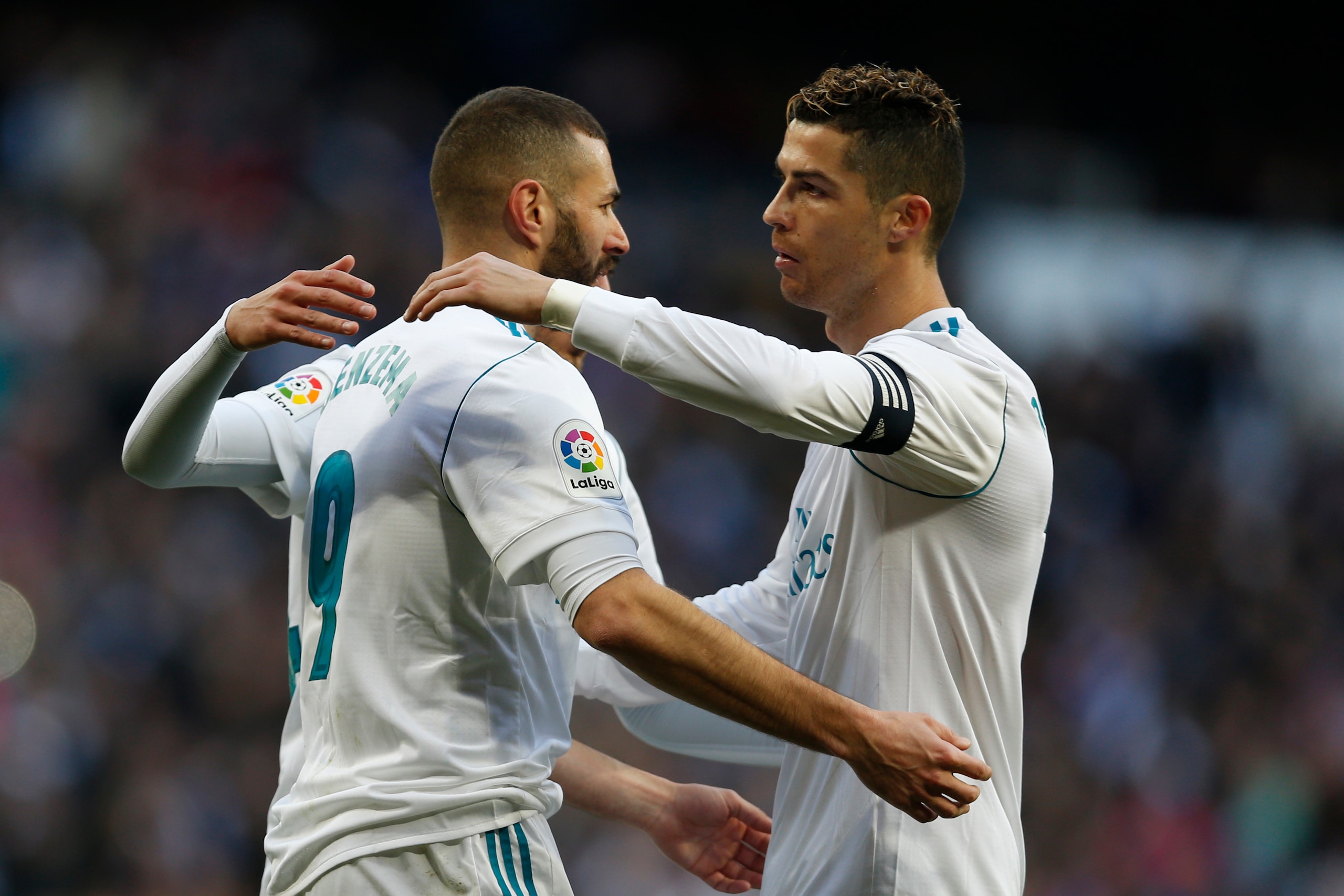 Benzema and Ronaldo linked up to great effect at Madrid.