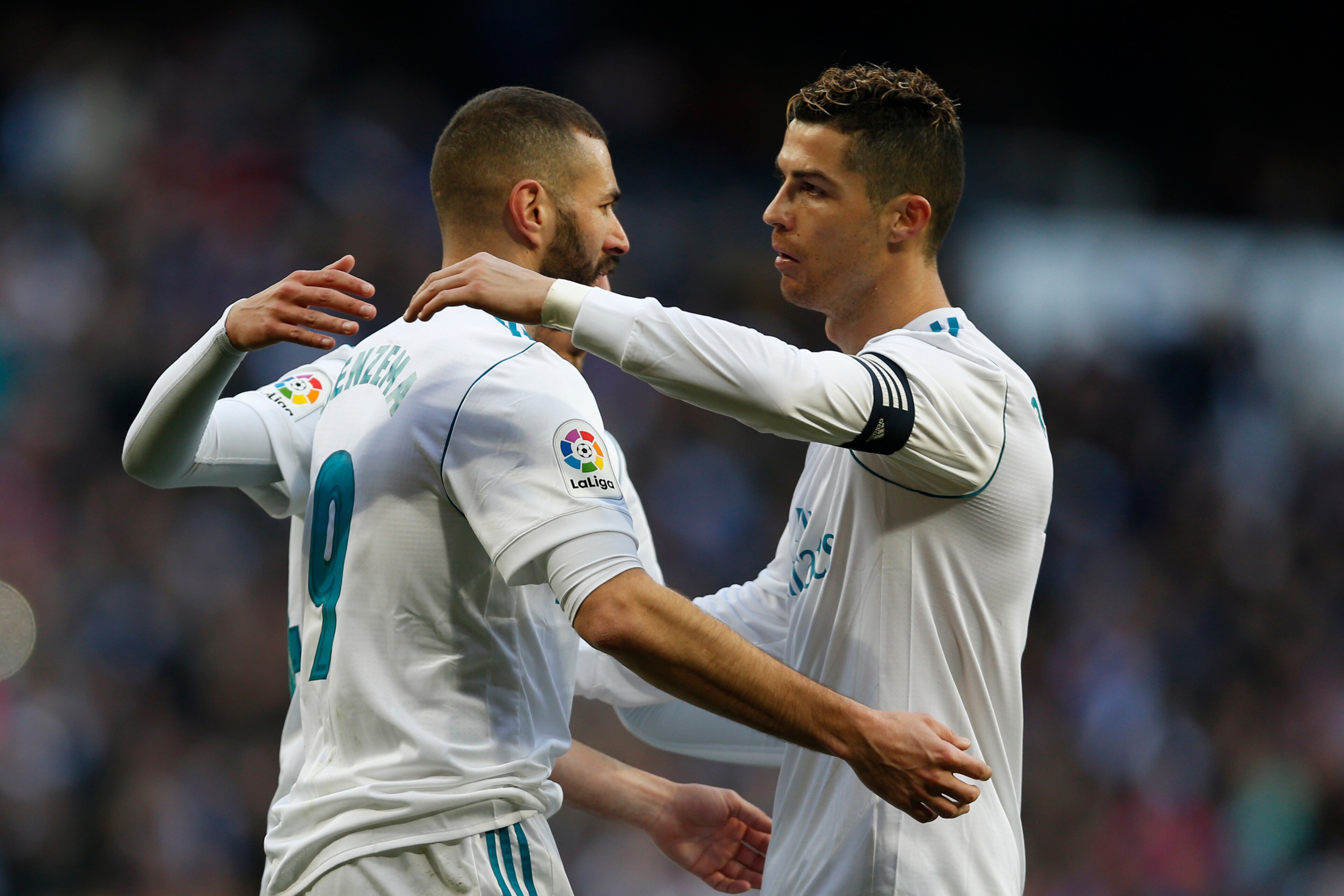 Benzema and Ronaldo linked up to great effect at Madrid.