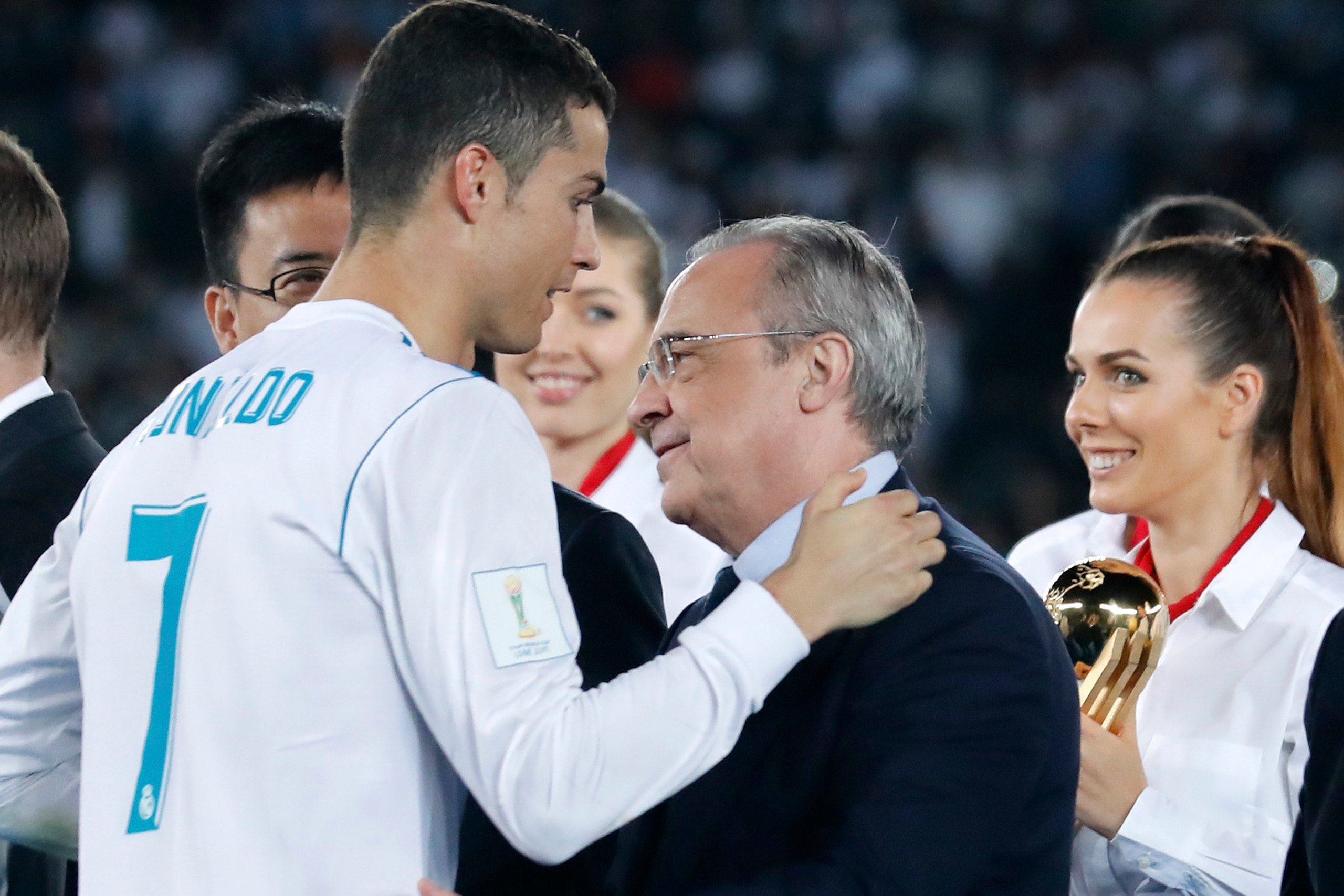 Florentino Perez has had a frosty relationship with Ronaldo. Florentino Perez has had a frosty relationship with Ronaldo.