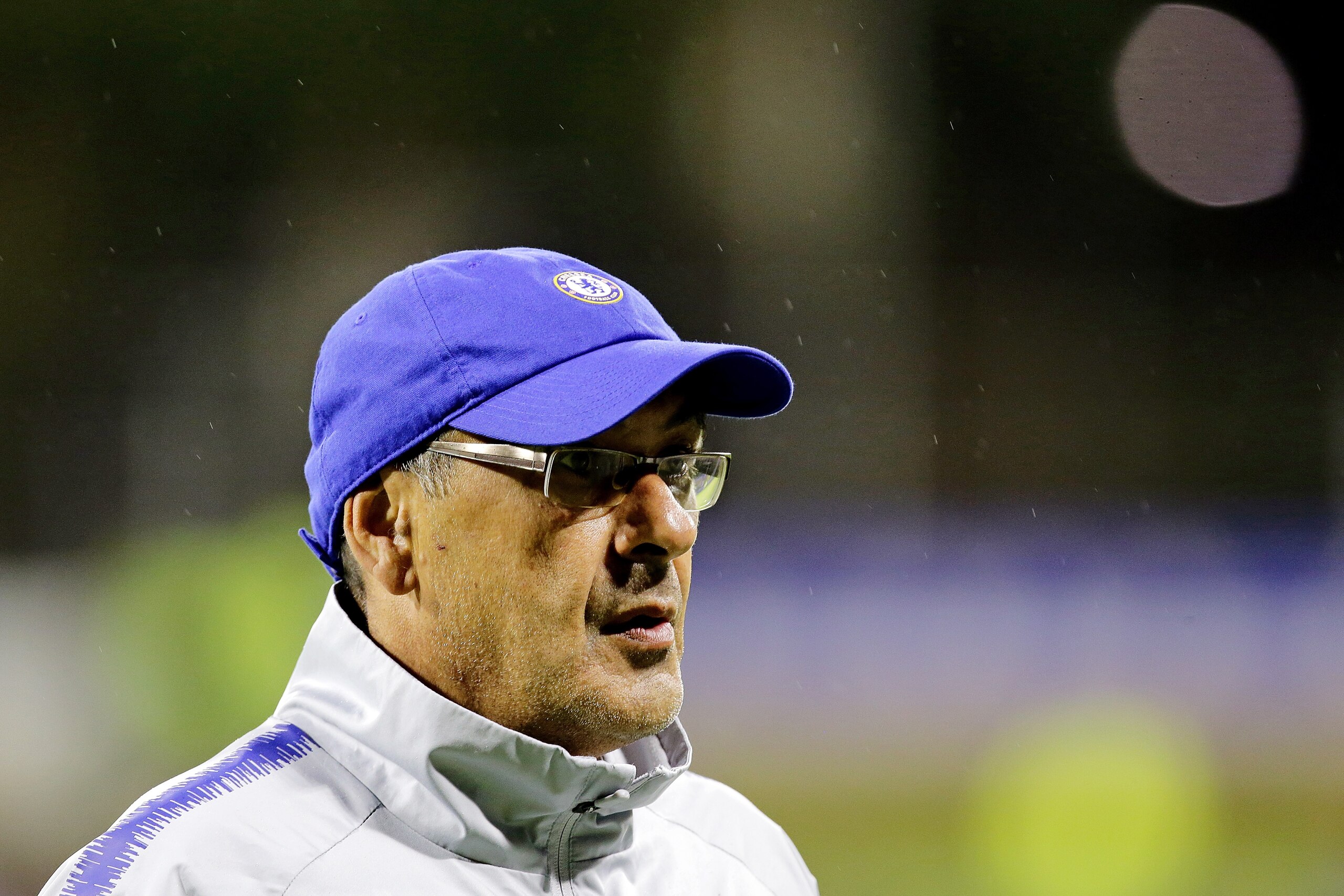 PERTH, AUSTRALIA - JULY 21: Maurizio Sarri, head coach of Chelsea during a Chelsea FC training session at The WACA on July 21, 2018 in Perth, Australia. (Photo by Will Russell/Getty Images) PERTH, AUSTRALIA - JULY 21: Maurizio Sarri, head coach of Chelsea during a Chelsea FC training session at The WACA on July 21, 2018 in Perth, Australia. (Photo by Will Russell/Getty Images)