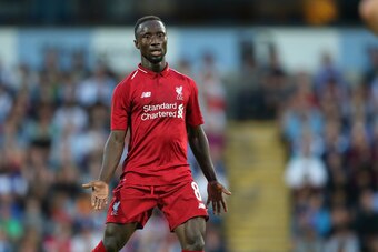 BLACKBURN, ENGLAND - JULY 19: Naby Keita of Liverpool at Ewood Park on July 19, 2018 in Blackburn, England. (Photo by James Williamson - AMA/Getty Images)