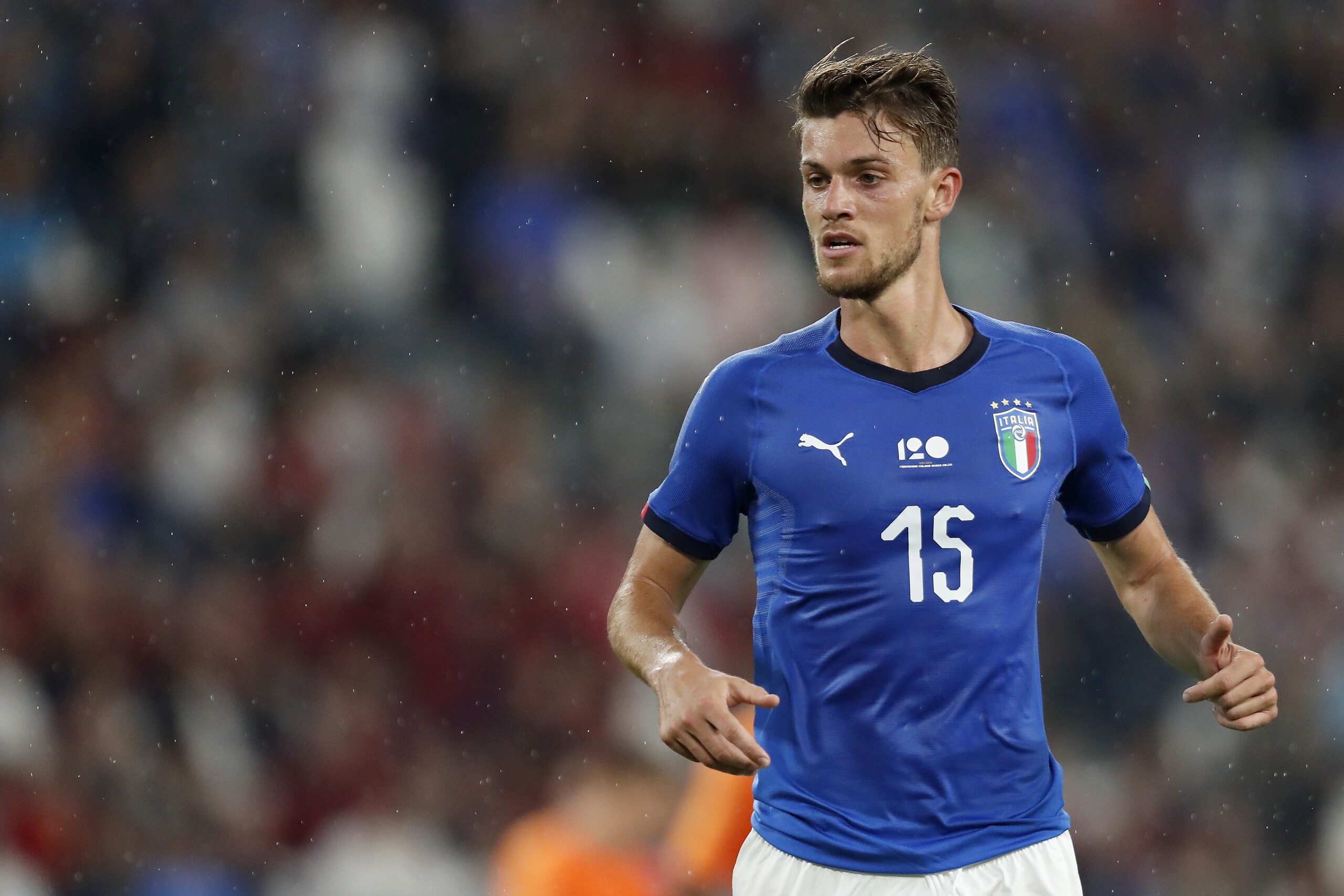 Daniele Rugani of Italy during the International friendly match between Italy and The Netherlands at Allianz Stadium on June 04, 2018 in Turin, Italy(Photo by VI Images via Getty Images) Daniele Rugani of Italy during the International friendly match between Italy and The Netherlands at Allianz Stadium on June 04, 2018 in Turin, Italy(Photo by VI Images via Getty Images)