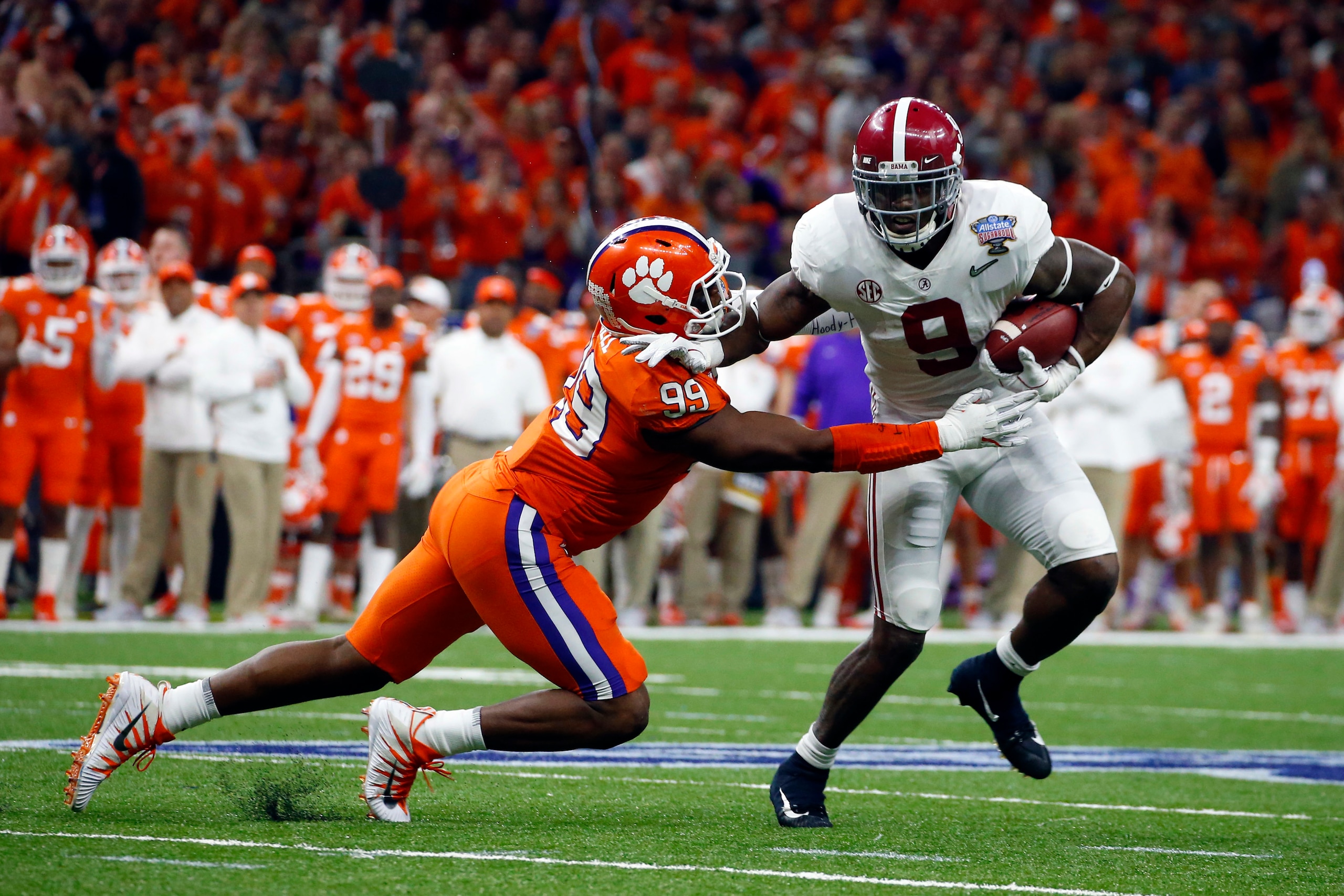 Clemson's Clelin Ferrell is a powerful force against the run and as a pass rusher.