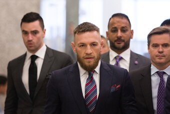 McGregor's recent plea deal freed him up to fight.
