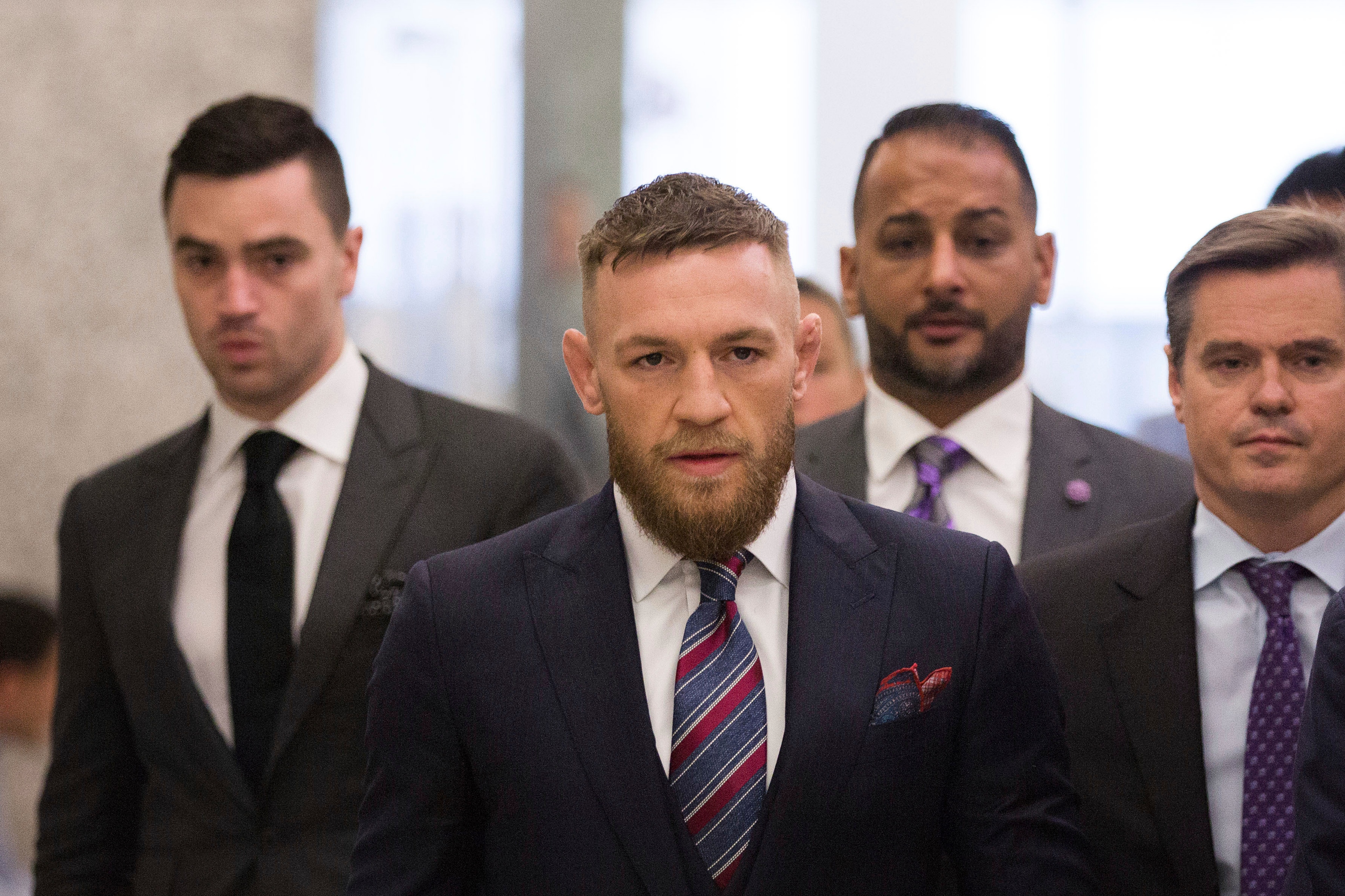 McGregor's recent plea deal freed him up to fight.