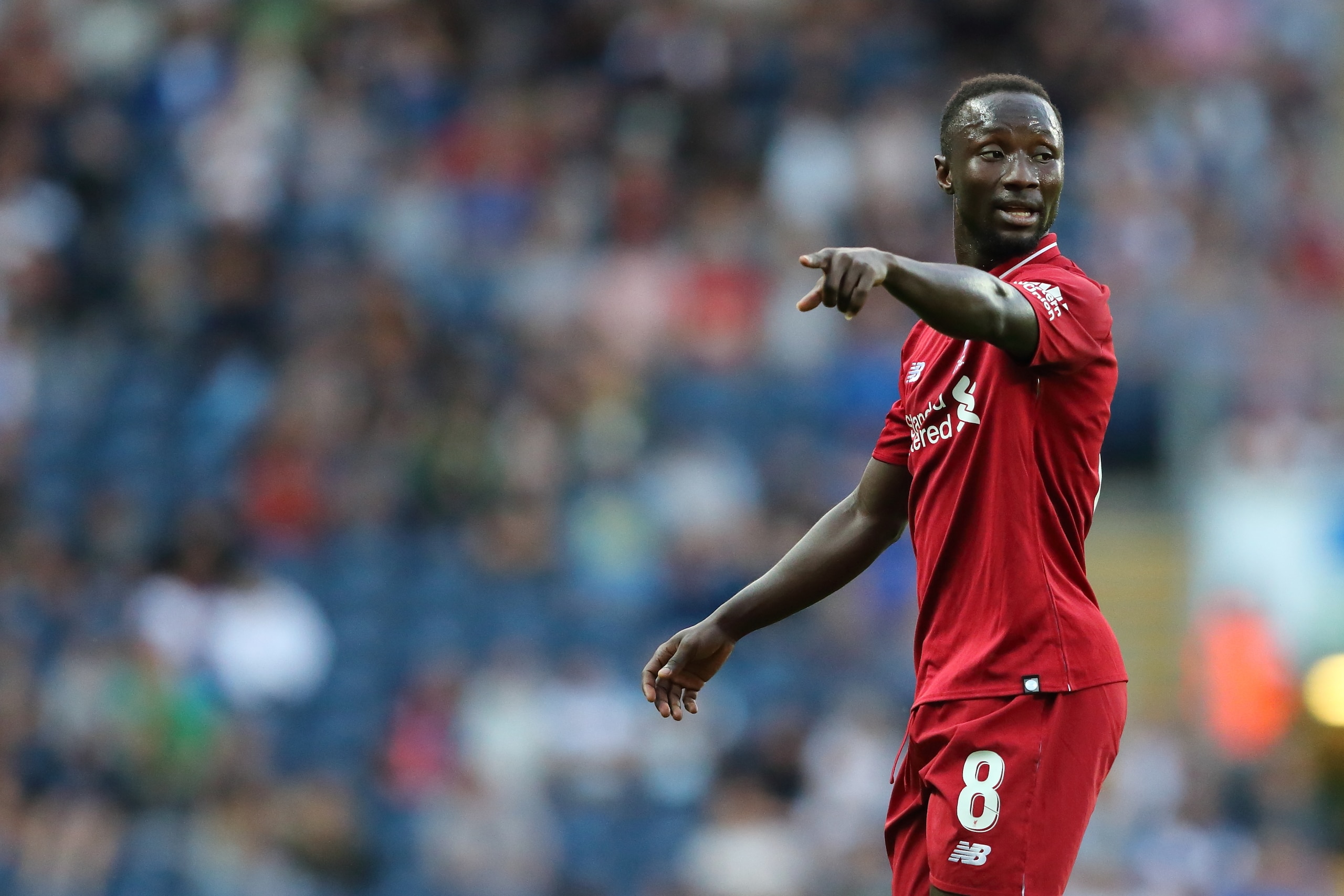 BLACKBURN, ENGLAND - JULY 19: Naby Keita of Liverpool at Ewood Park on July 19, 2018 in Blackburn, England. (Photo by James Williamson - AMA/Getty Images)