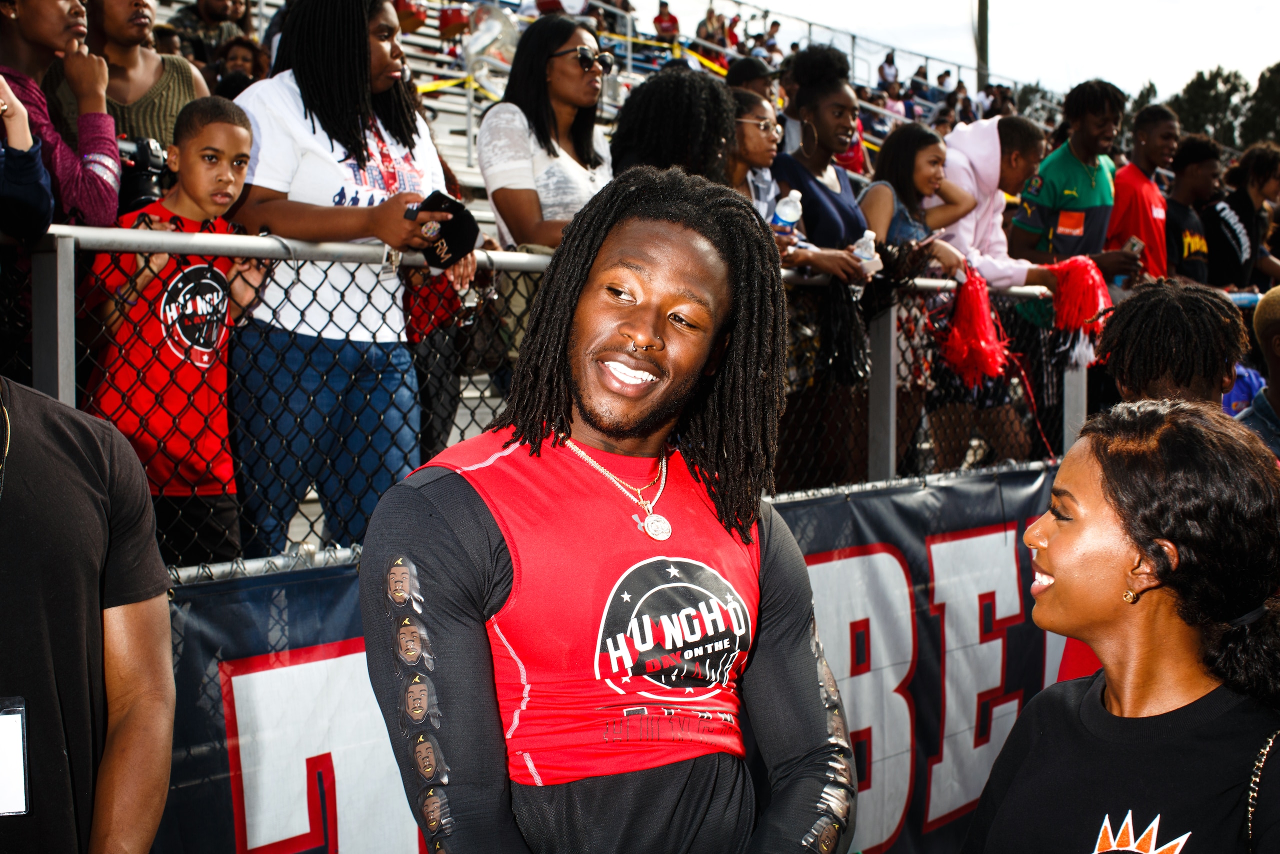 No matter if he's at a celebrity flag football game, a club or in the locker room, Kamara is not one to act like someone he is not, say his friends.