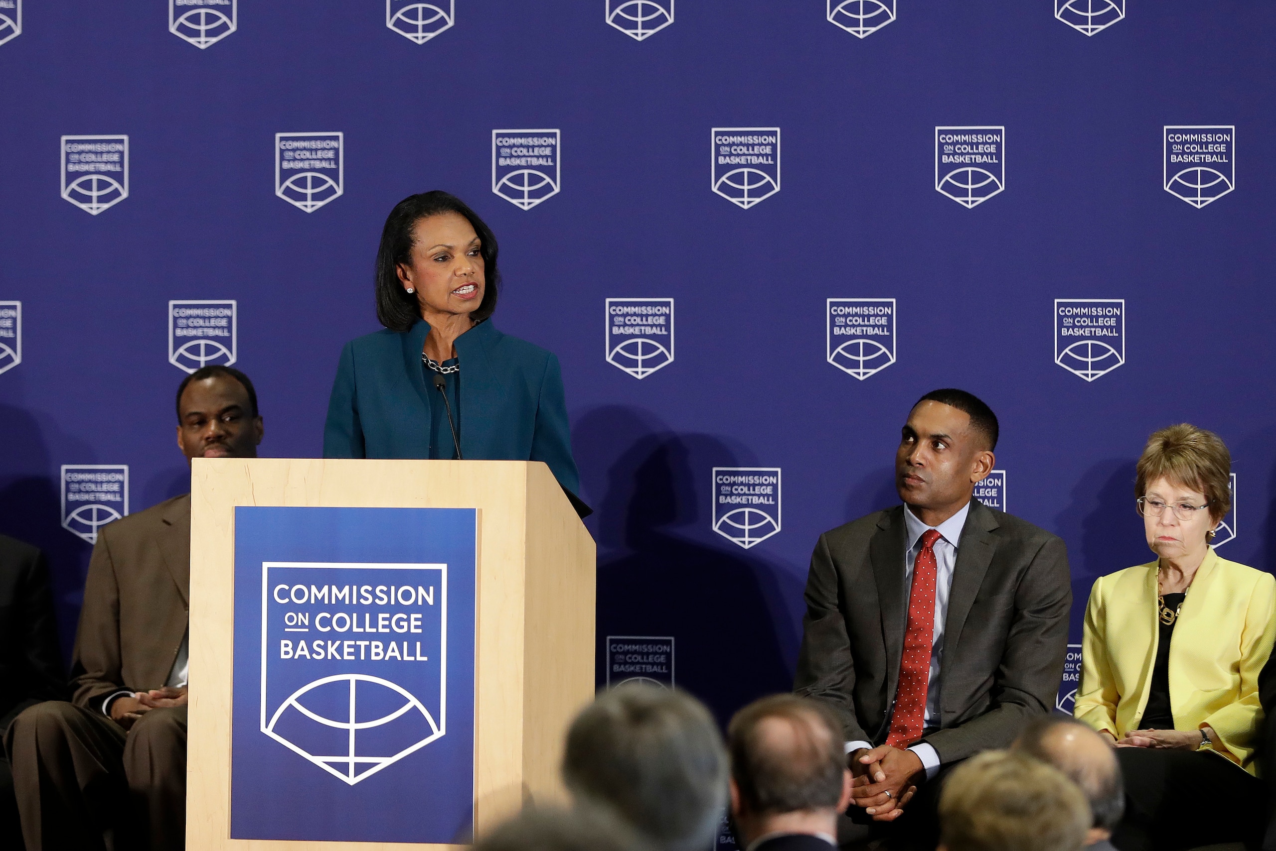 Condoleezza Rice's commission made its recommendations in April.