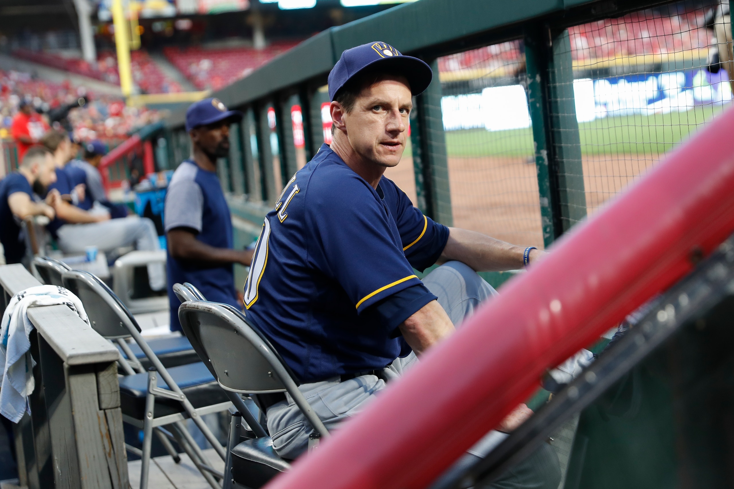 Brewers manager Craig Counsell Brewers manager Craig Counsell