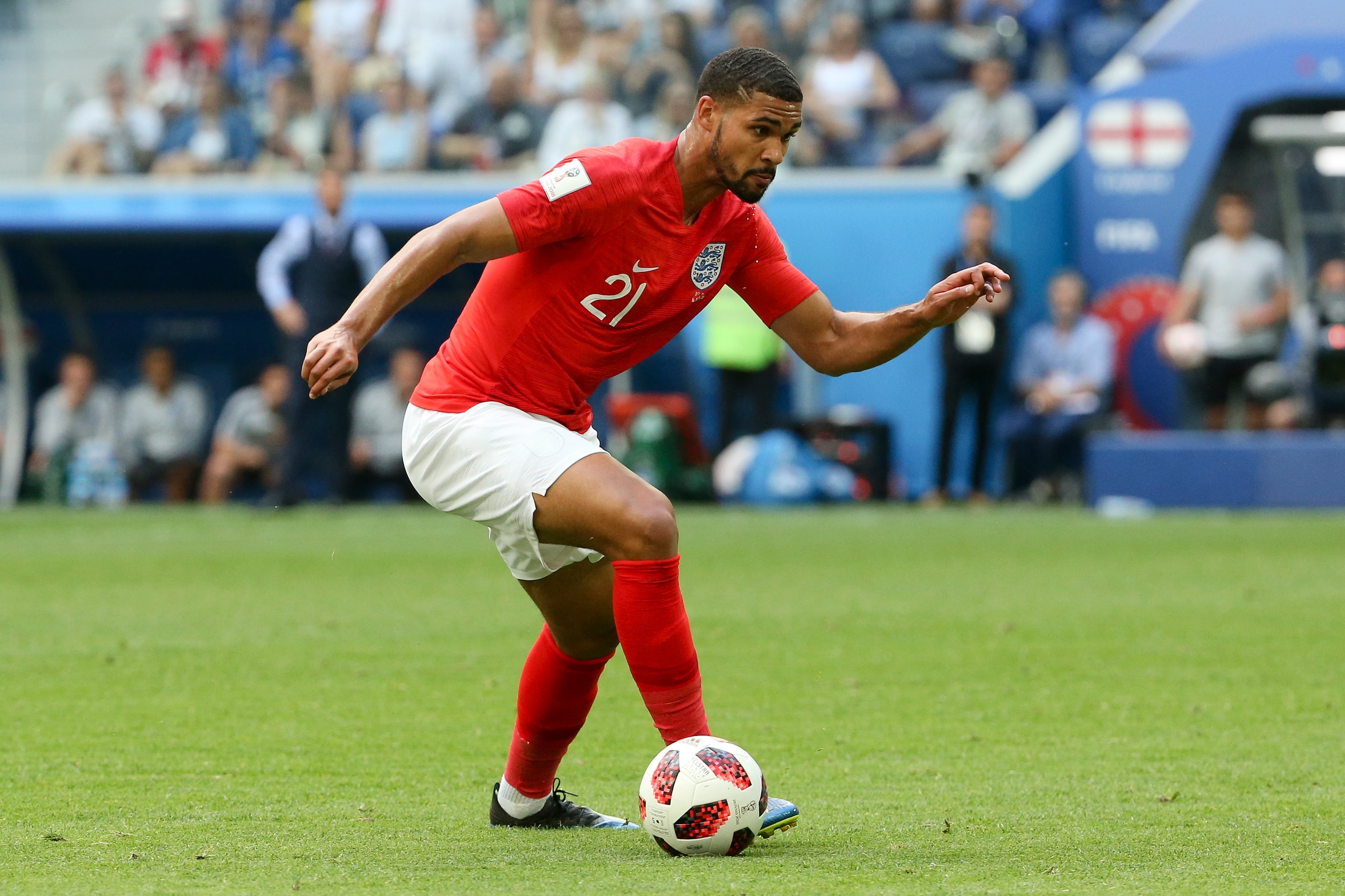 SAINT PETERSBURG, RUSSIA - JULY 14: Ruben Loftus-Cheek of England during the 2018 FIFA World Cup Russia 3rd Place Playoff match between Belgium and England at Saint Petersburg Stadium on July 14, 2018 in Saint Petersburg, Russia. (Photo by Jean Catuffe/Ge