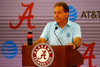 Nick Saban once again starts the season in an enviable position.