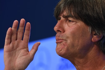 German national football team's coach Joachim Loew attends a press conference, on August 29, 2018 in Munich where he is due to outline how he plans to shake up his team after it crashed out of the football World Cup in the group stages. - After the debacl