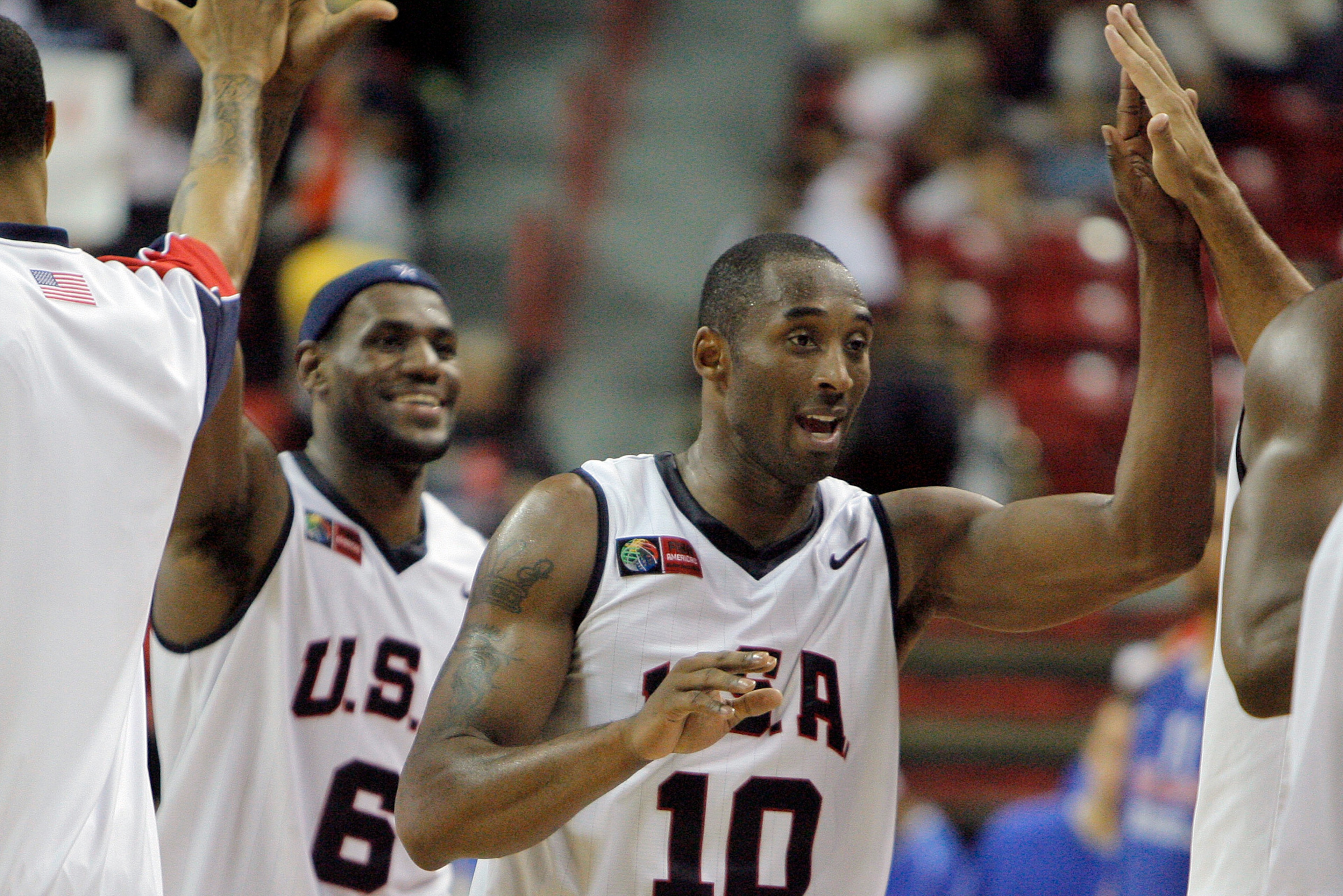 While Bryant's style of play established a seriousness of purpose for the 2008 men's Olympic team, his willingness to share the spotlight with LeBron James and the team's other stars helped the roster find a cohesiveness that helped them win a difficult gold-medal final against Spain.