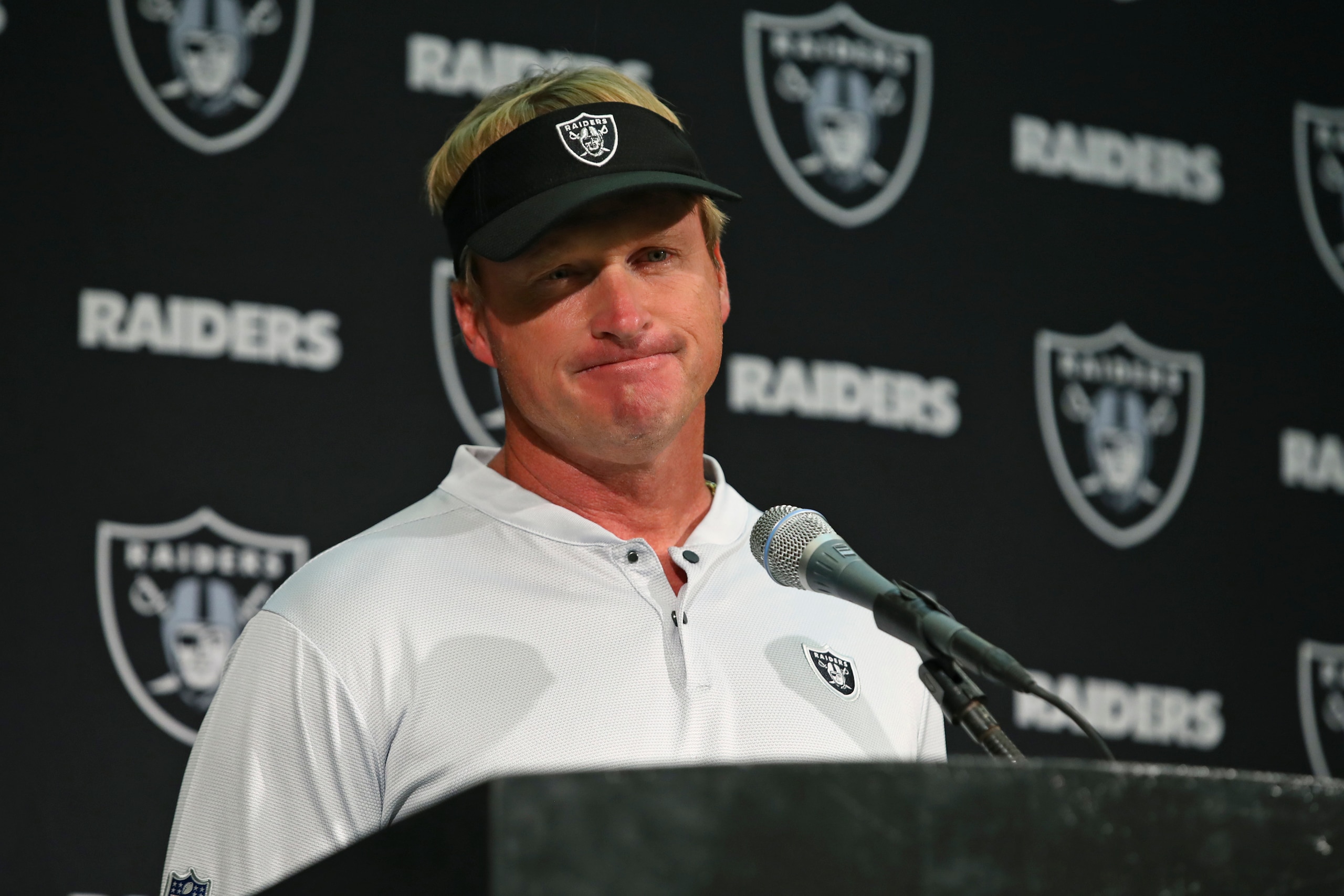 Oakland Raiders head coach Jon Gruden