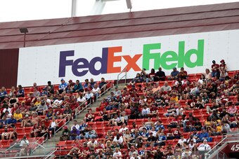 LANDOVER, MD - SEPTEMBER 16: Fans in the upper deck watch the first half of the Washington Redskins and Indianapolis Colts game at FedExField on September 16, 2018 in Landover, Maryland. (Photo by Rob Carr/Getty Images)