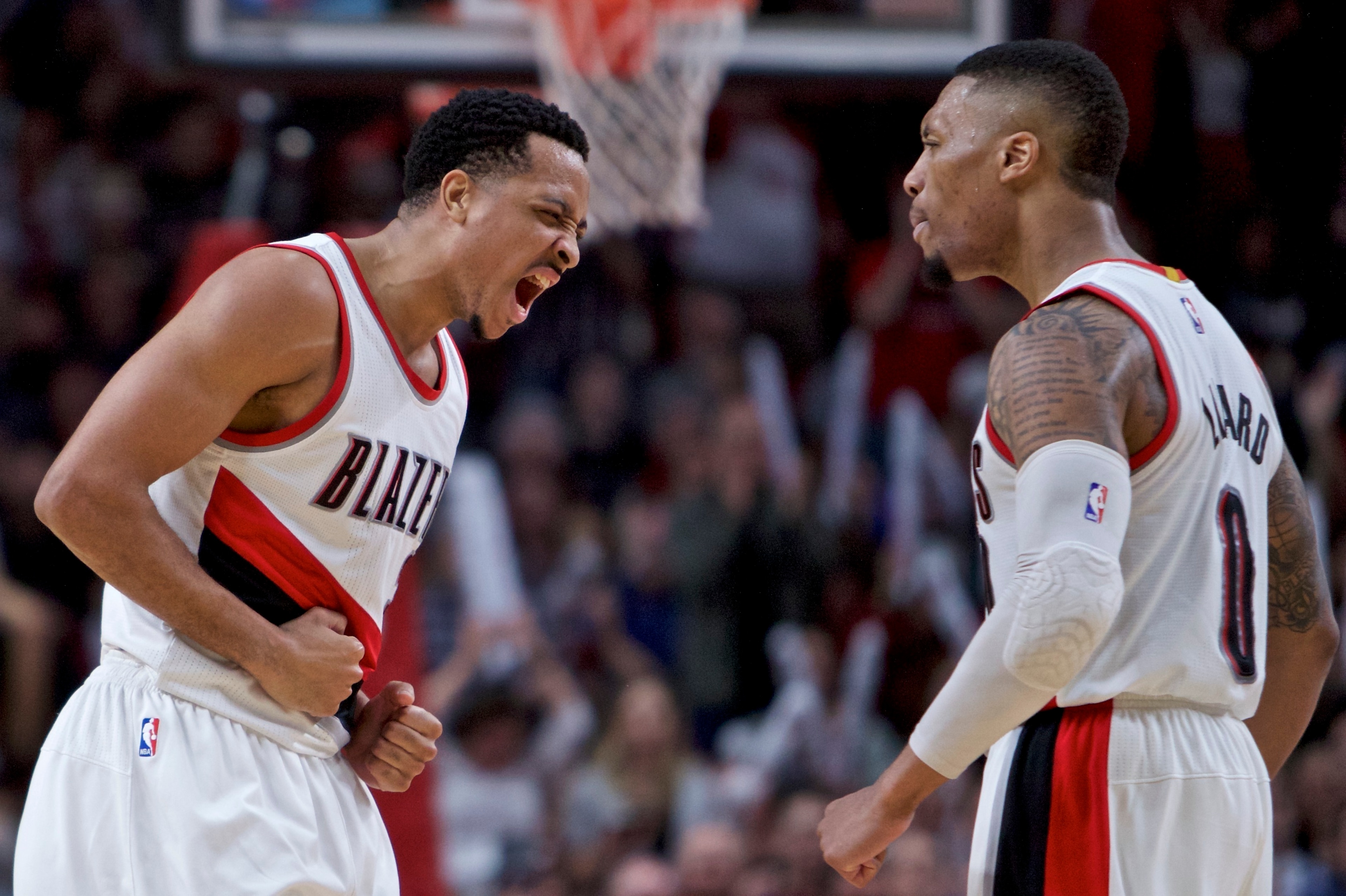 CJ McCollum and Lillard.