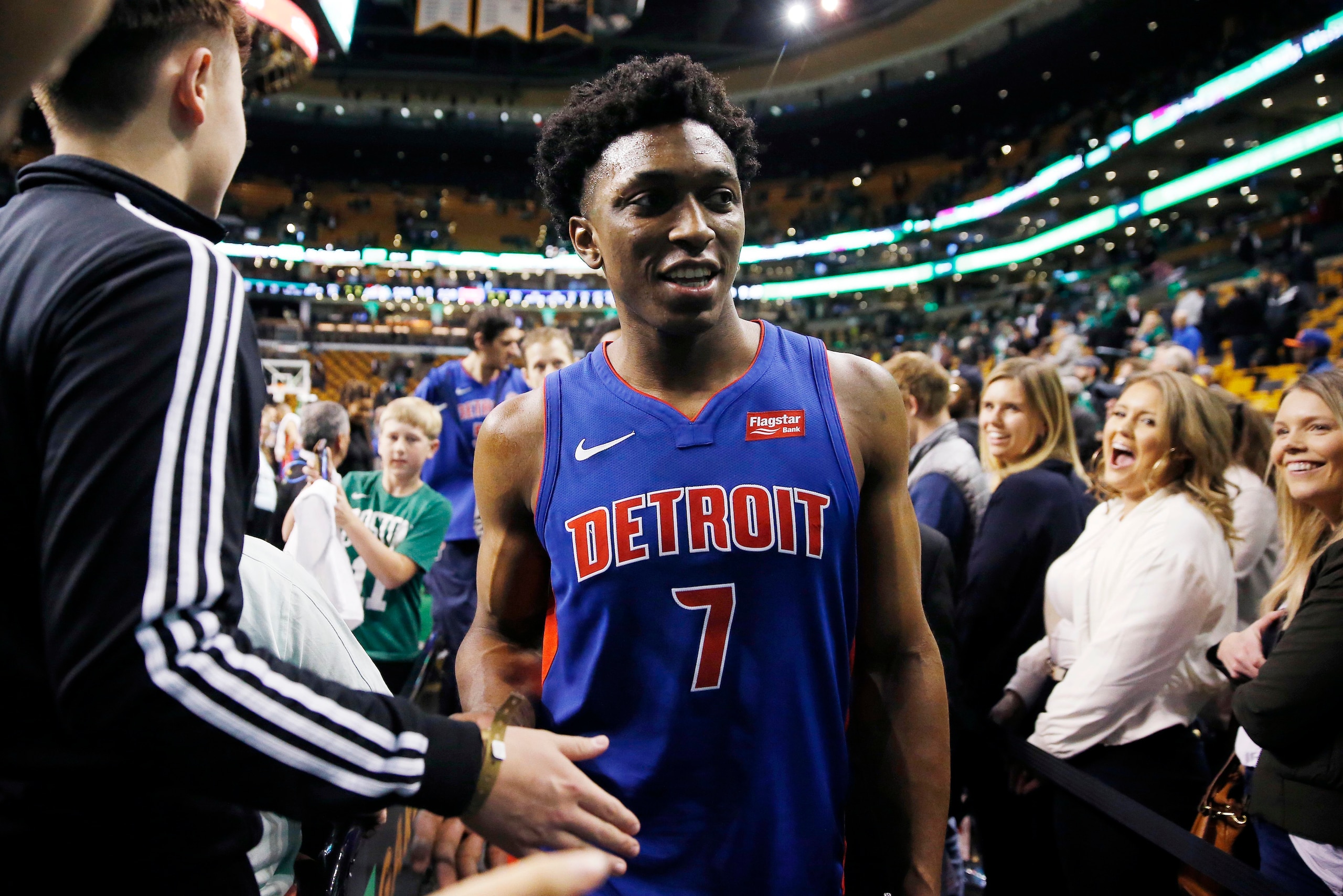 The Pistons' Stanley Johnson has long assumed that anything he says or does around his team could be recorded for the public's consumption.
