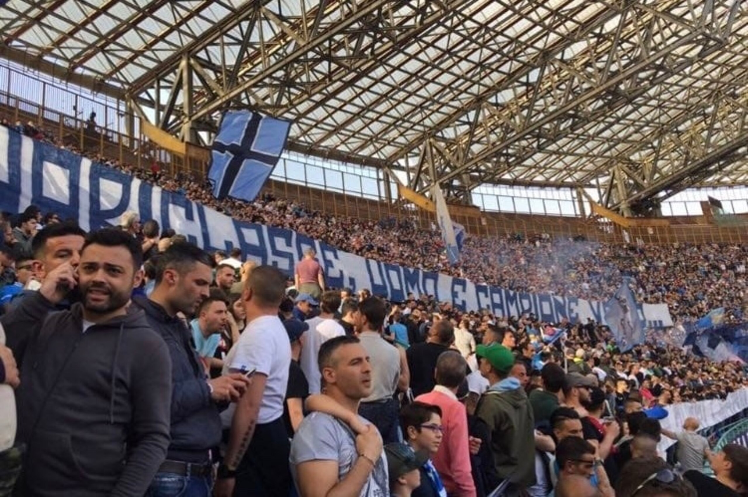 View of Curva B, Stadio San Paolo, Napoli View of Curva B, Stadio San Paolo, Napoli