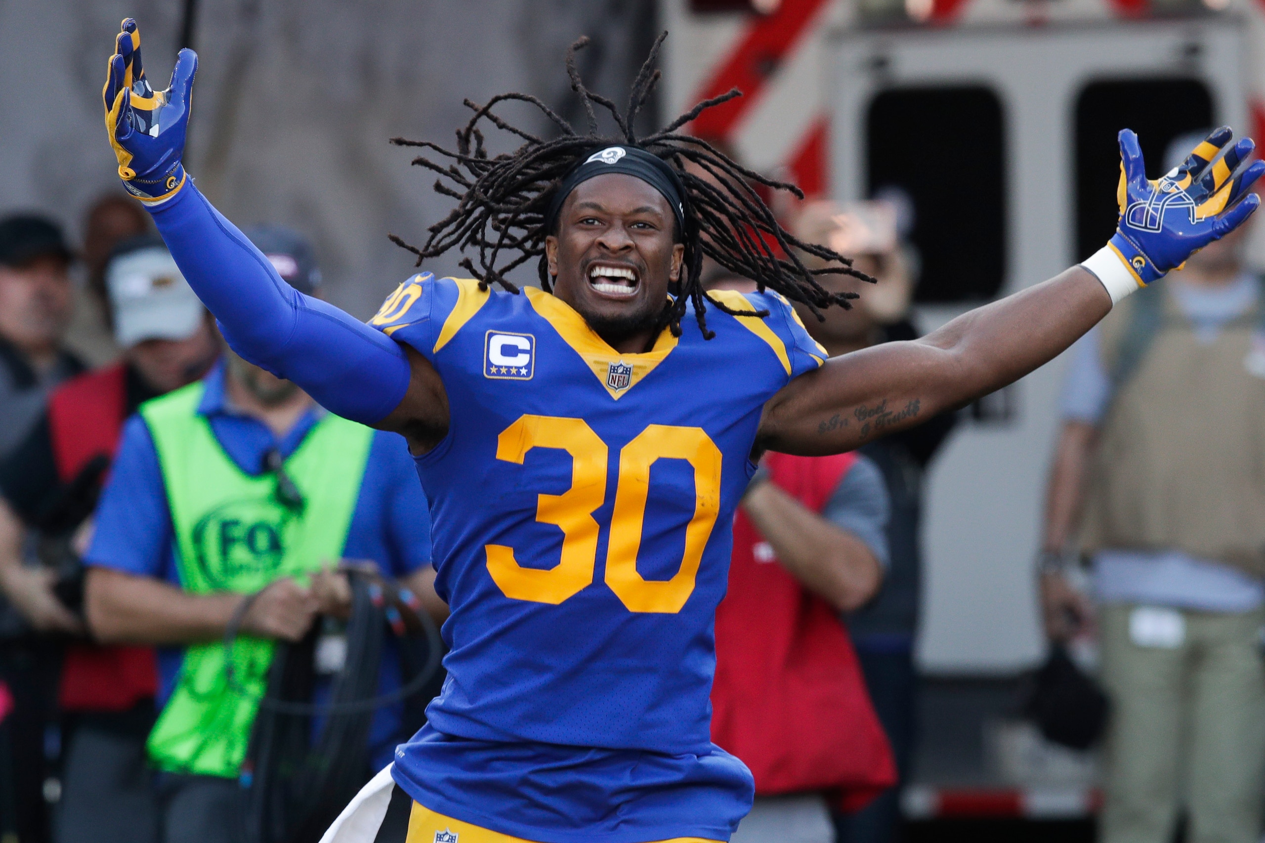 Todd Gurley is the best in the league at his position.