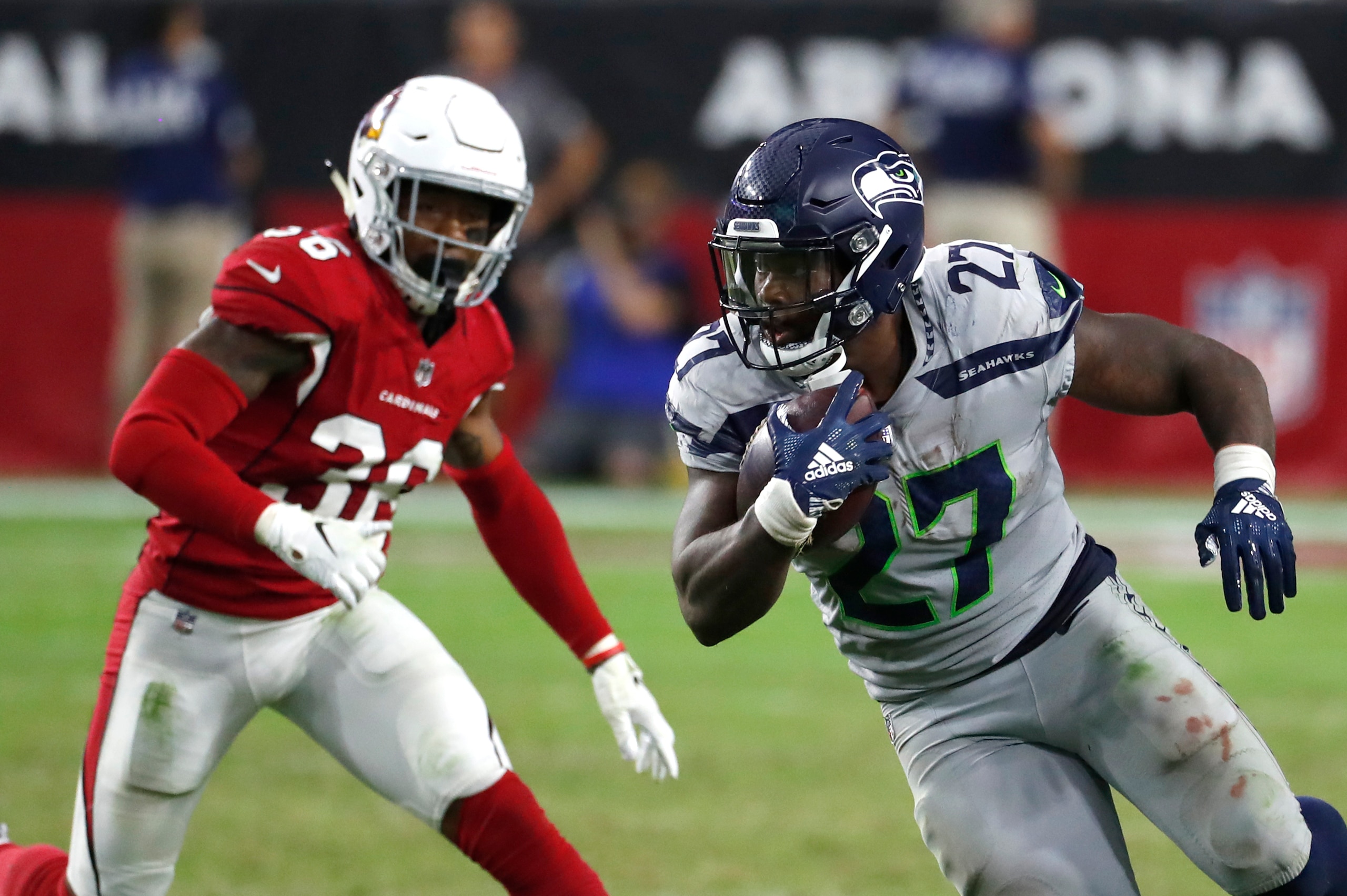 Mike Davis has helped the Seahawks improve their offense.