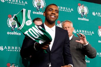 Irving said he did not feel comfortable playing the role of a veteran leader until he actually assumed it over the last season in Boston.