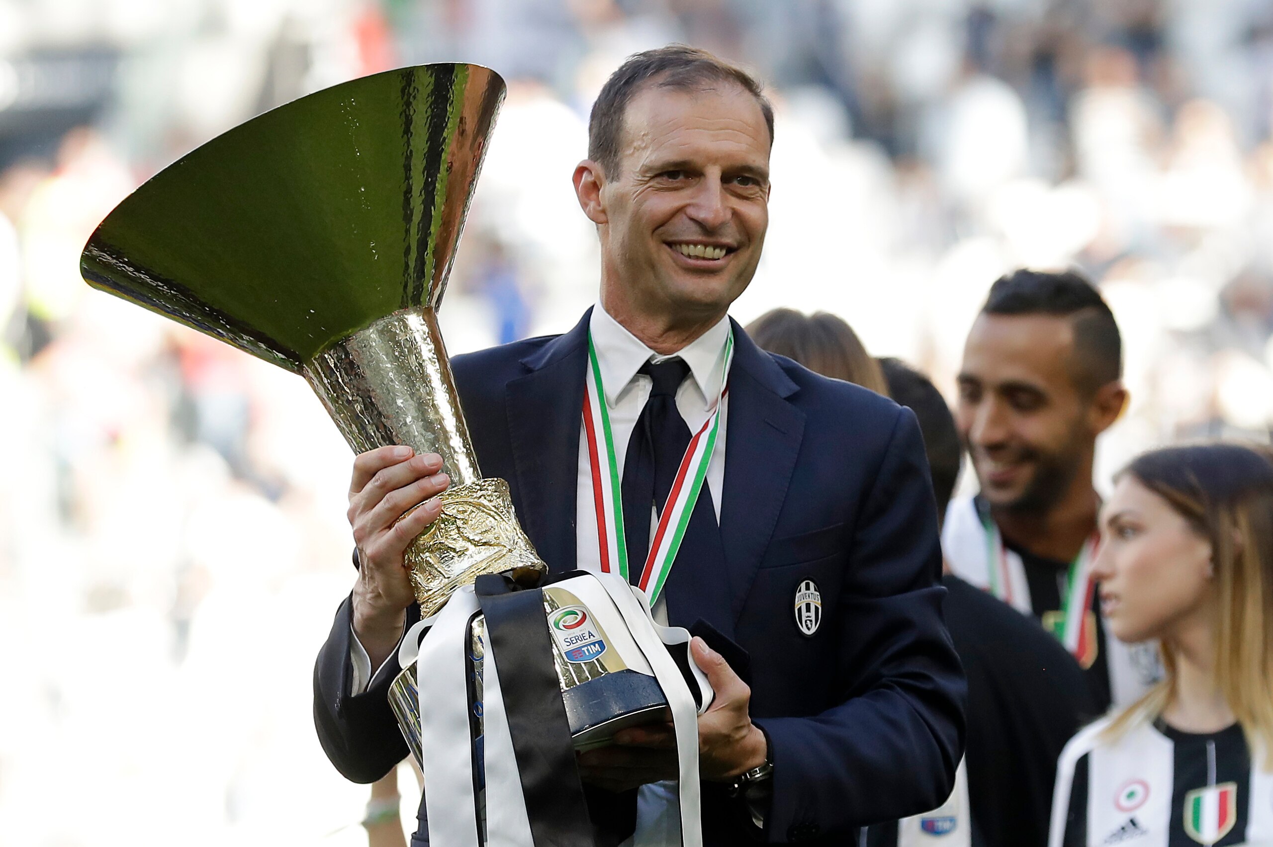 Allegri's time in Turin has been decorated with trophies. Allegri's time in Turin has been decorated with trophies.