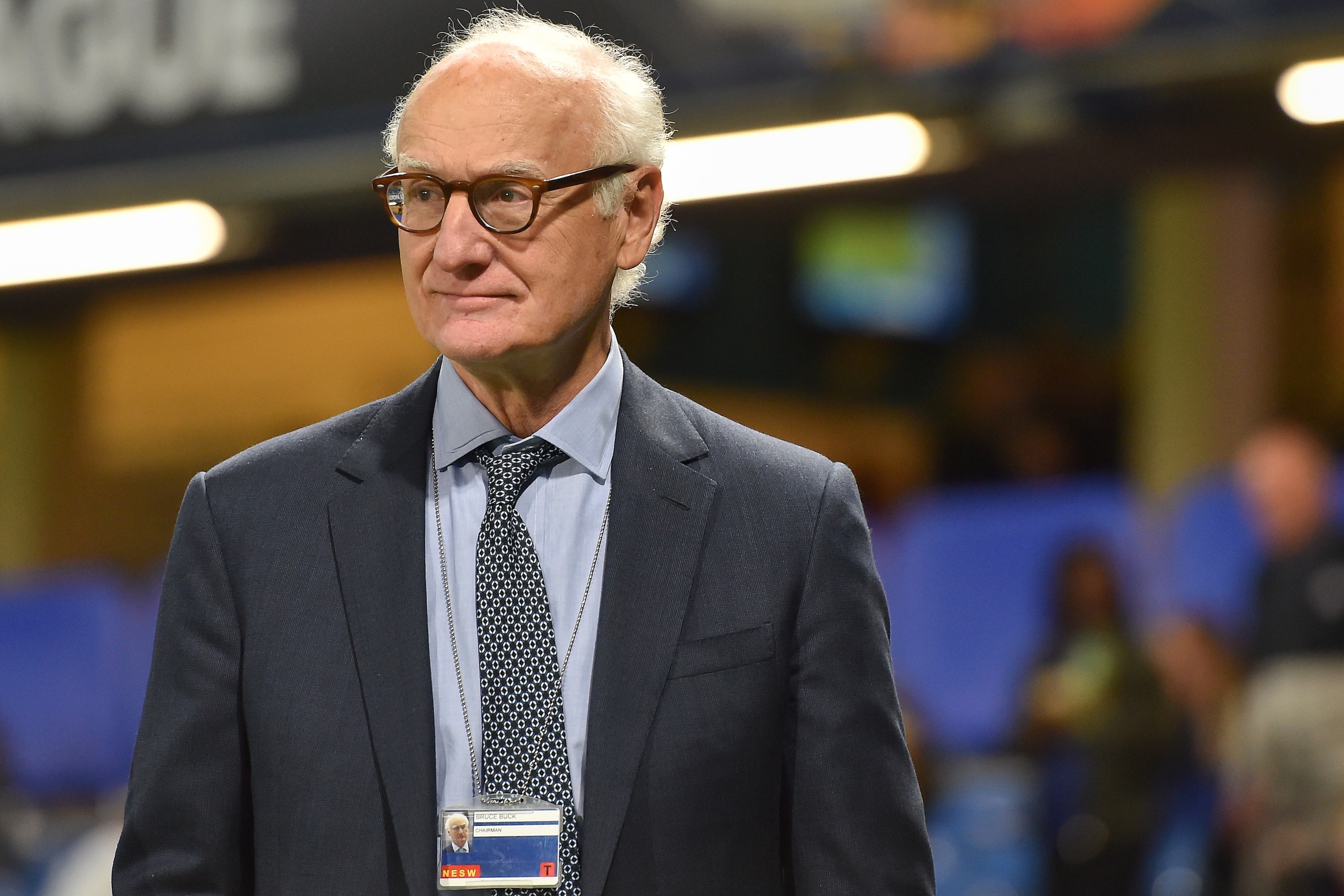 LONDON, ENGLAND - OCTOBER 04: Bruce Buck of Chelsea looks on prior the UEFA Europa League Group L match between Chelsea and Vidi FC at Stamford Bridge on October 4, 2018 in London, United Kingdom. (Photo by TF-Images/Getty Images)