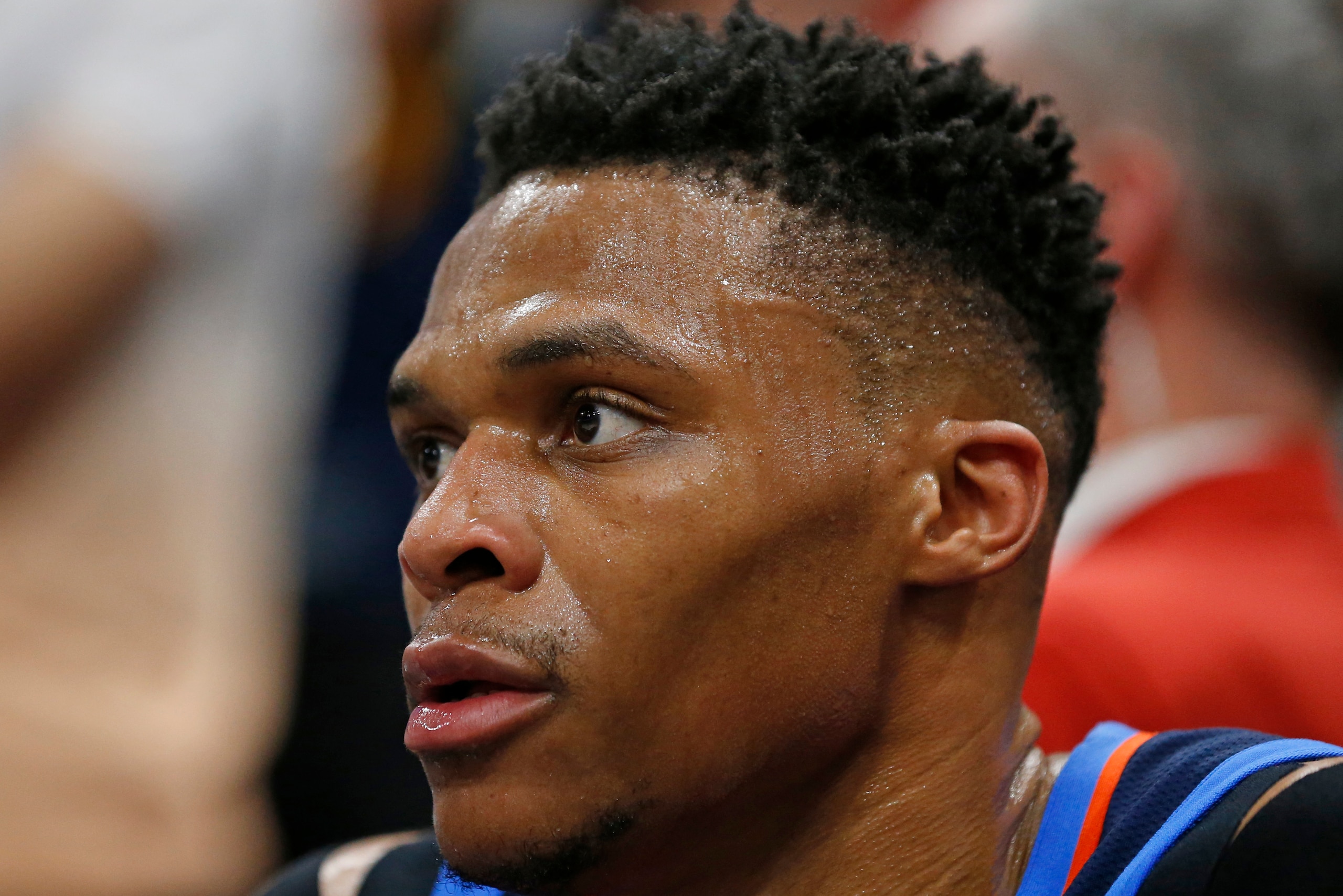 OKC Thunder point guard Russell Westbrook.