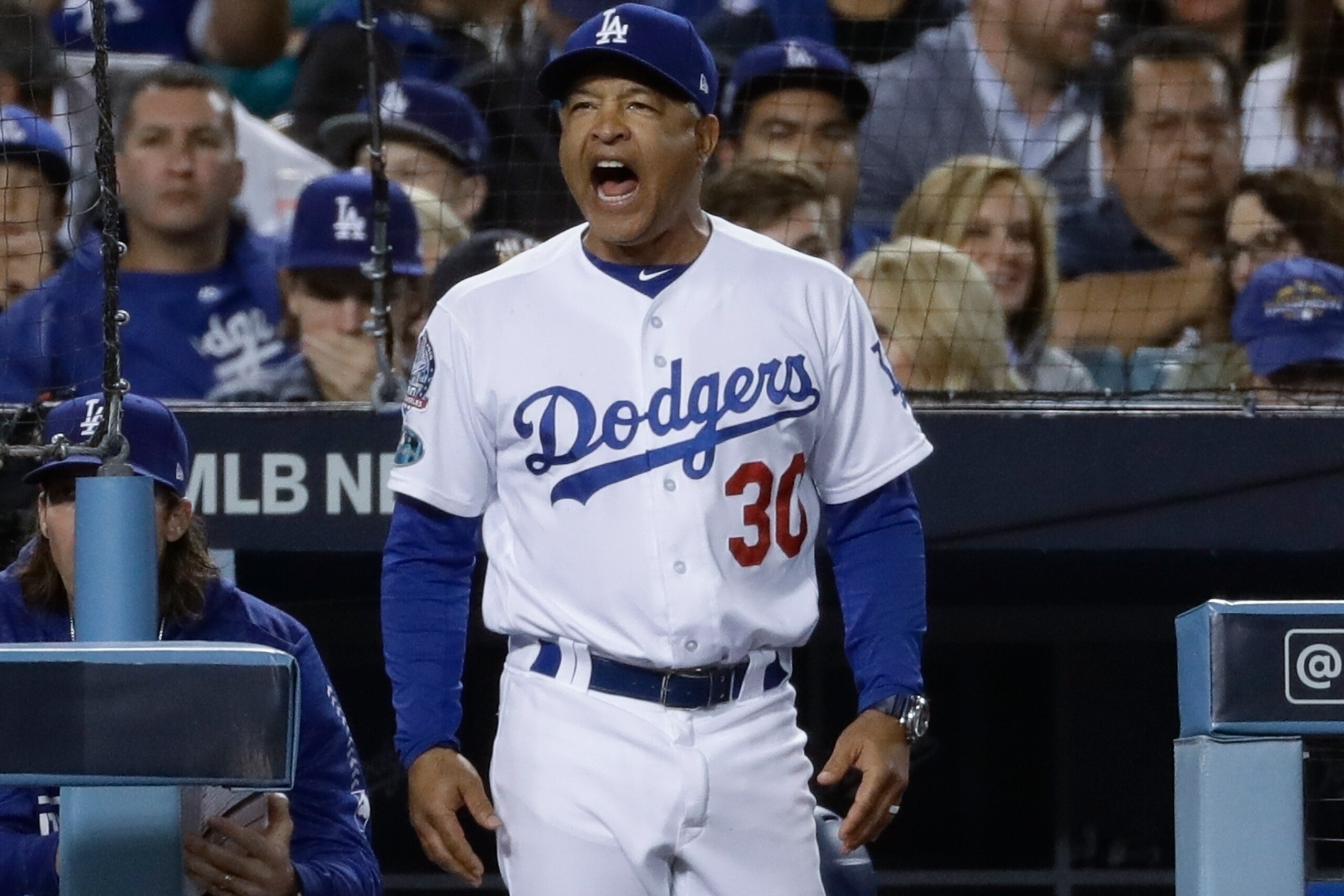 Dodgers manager Dave Roberts hopes to take his team to Fenway Park for the World Series.