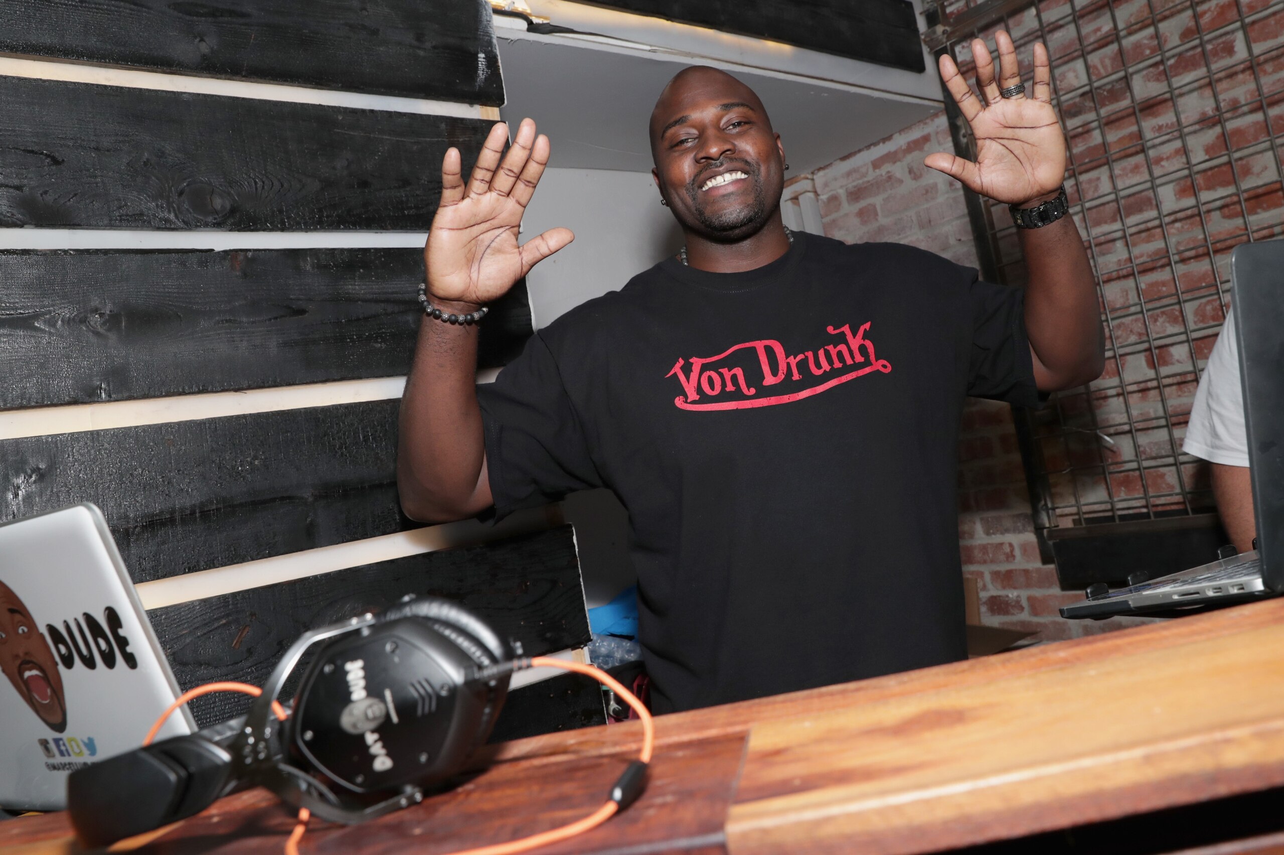 HOUSTON, TX - FEBRUARY 04:  DJ Dat Dude Marcellus Wiley attends the Thuzio Executive Club and Rosenhaus Sports Representation Party at Clutch Bar during Super Bowl Weekend, on February 4, 2017 in Houston, TX.  (Photo by Cindy Ord/Getty Images for Thuzio)