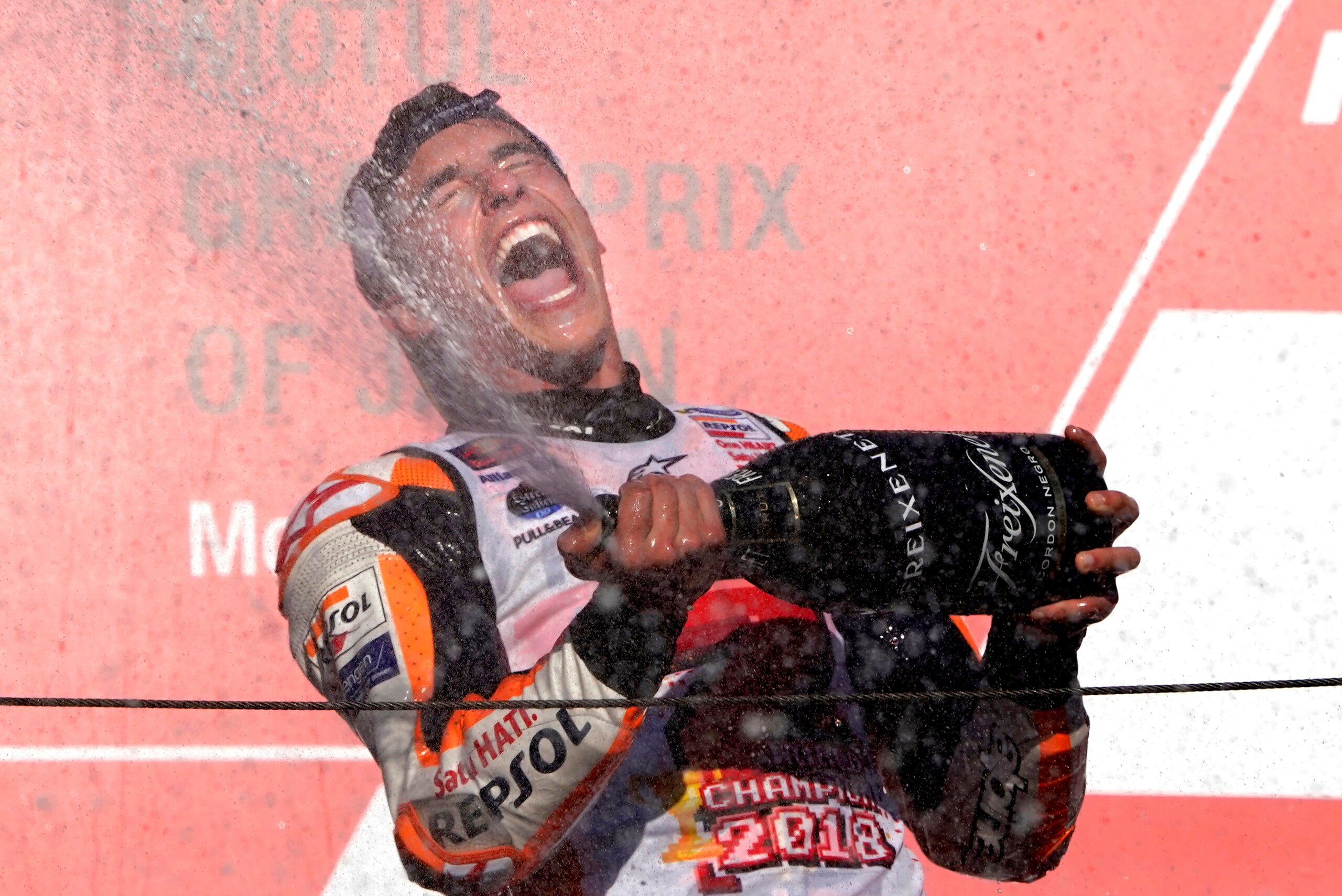 Marquez is already enjoying another title.