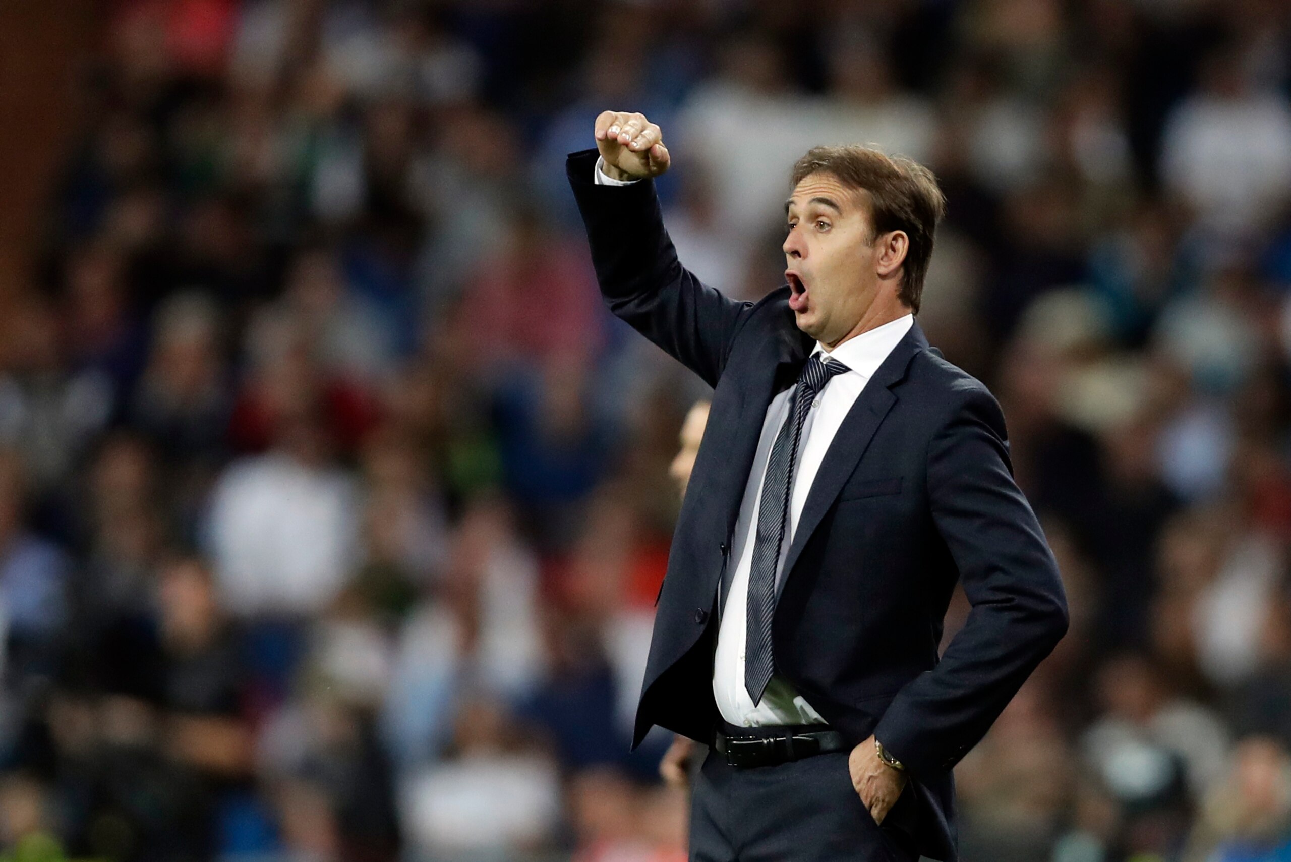 Lopetegui is under major pressure at Madrid.