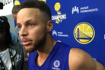 Stephen Curry and the Warriors were disinvited from a White House visit last year and said they had no interest in going again after the 2018 Finals.