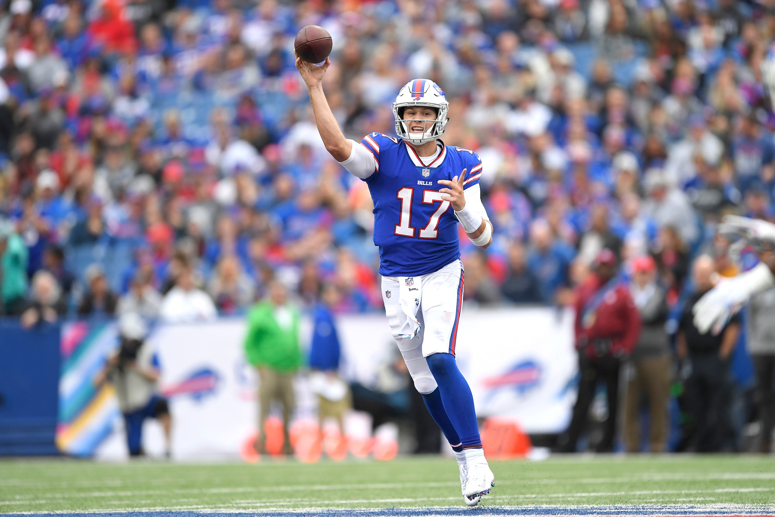 Rookie Josh Allen struggled plenty when healthy, but he also proved capable of moving the Bills offense in a modestly positive direction.
