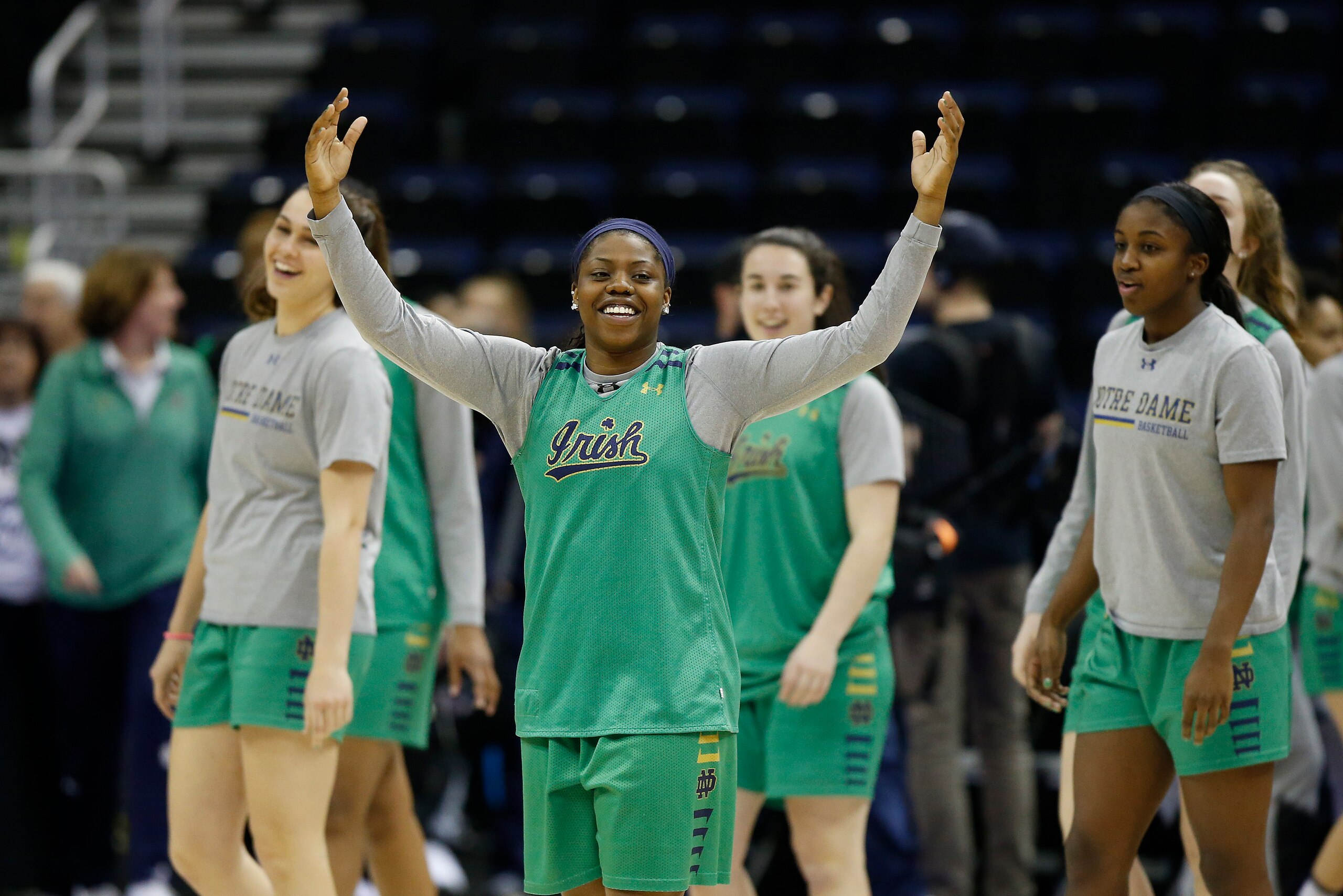 As perhaps the highest-profile senior in college basketball, Ogunbowale understands she will need to serve as a leader to her teammates if they hope to repeat as national champions. As perhaps the highest-profile senior in college basketball, Ogunbowale understands she will need to serve as a leader to her teammates if they hope to repeat as national champions.