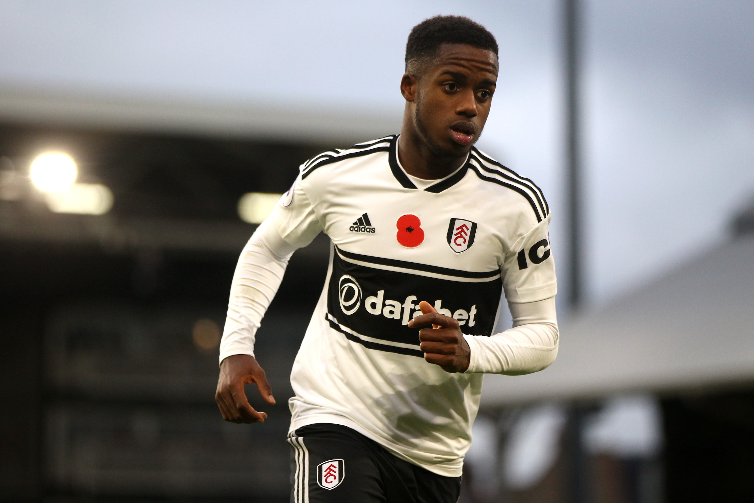 LONDON, ENGLAND - OCTOBER 27: Ryan Sessegnon of Fulham FC during the Premier League match between Fulham FC and AFC Bournemouth at Craven Cottage on October 27, 2018 in London, United Kingdom. (Photo by Chloe Knott - Danehouse/Getty Images)