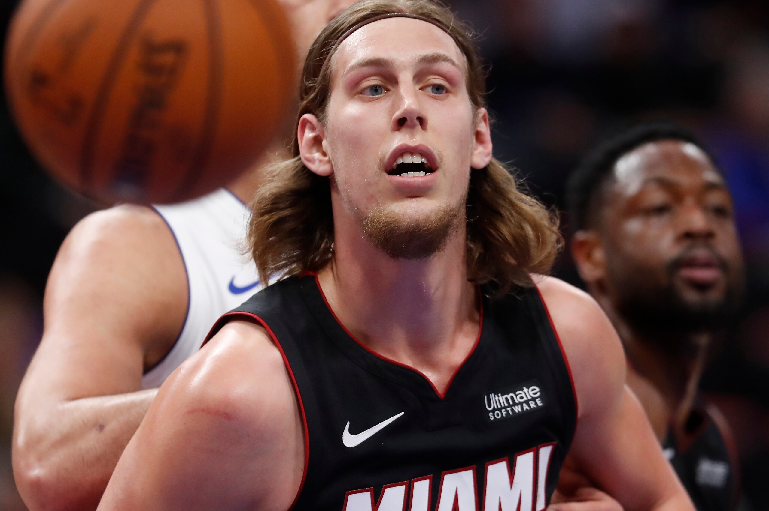 Kelly Olynyk of the Miami Heat. Kelly Olynyk of the Miami Heat.