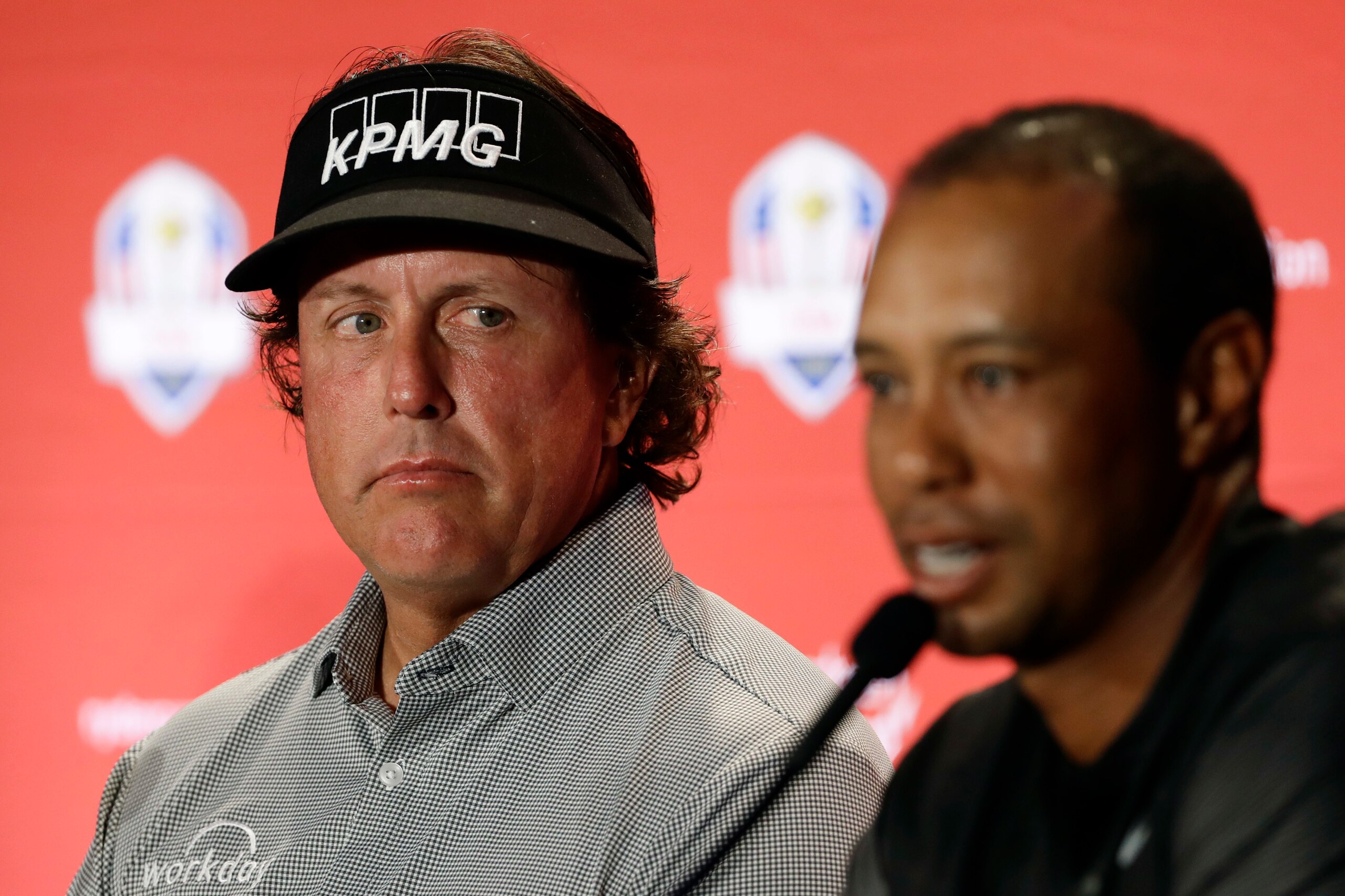 Mickelson and Woods shared some Ryder Cup misery this year.