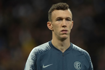 LONDON, ENGLAND - NOVEMBER 28: Ivan Periic of Milano looks on during the UEFA Champions League Group B match between Tottenham Hotspur and FC Internazionale at Wembley Stadium on November 28, 2018 in London, United Kingdom. (Photo by TF-Images/TF-Images v LONDON, ENGLAND - NOVEMBER 28: Ivan Periic of Milano looks on during the UEFA Champions League Group B match between Tottenham Hotspur and FC Internazionale at Wembley Stadium on November 28, 2018 in London, United Kingdom. (Photo by TF-Images/TF-Images v