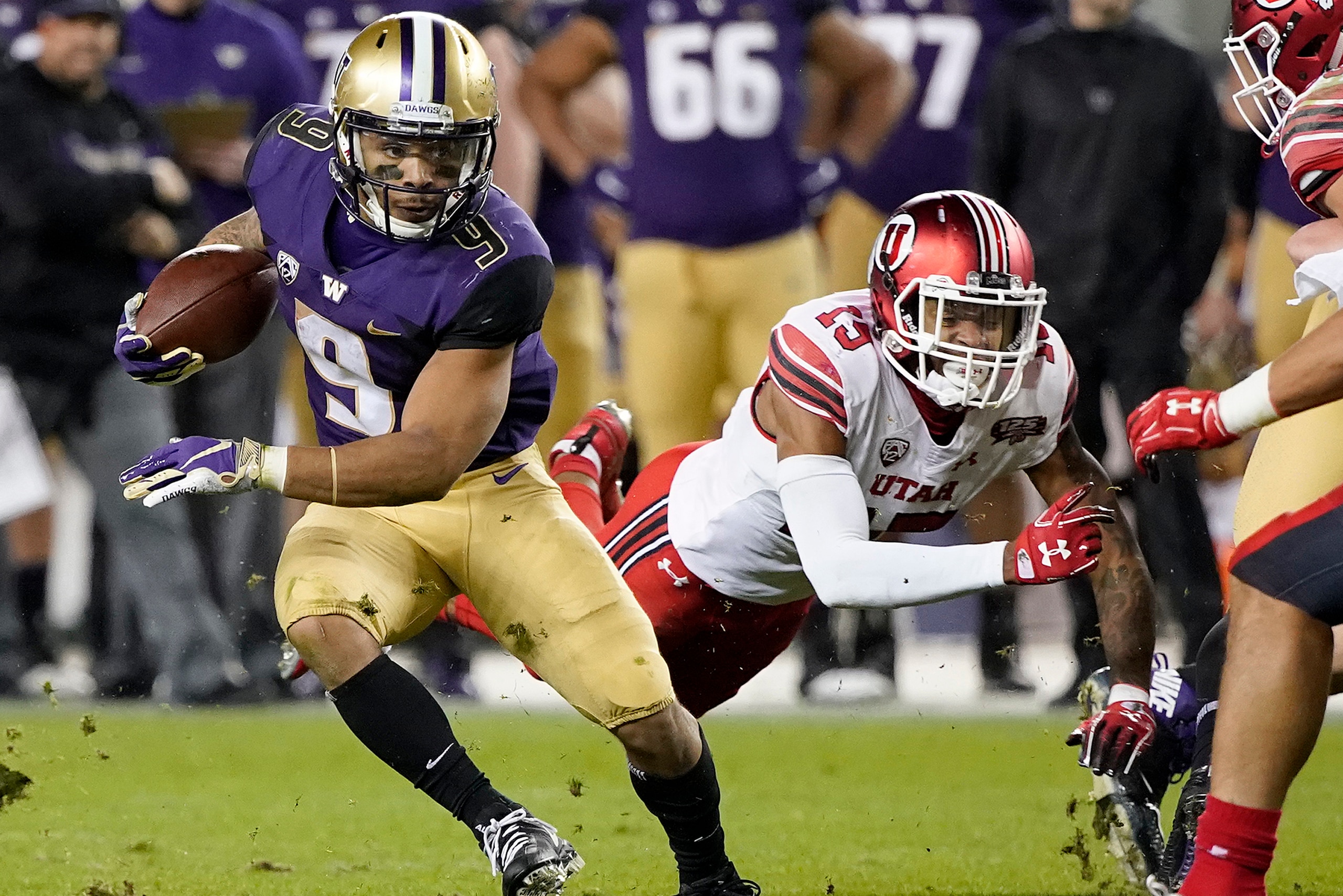 Myles Gaskin is a game-changing running back for the Huskies.